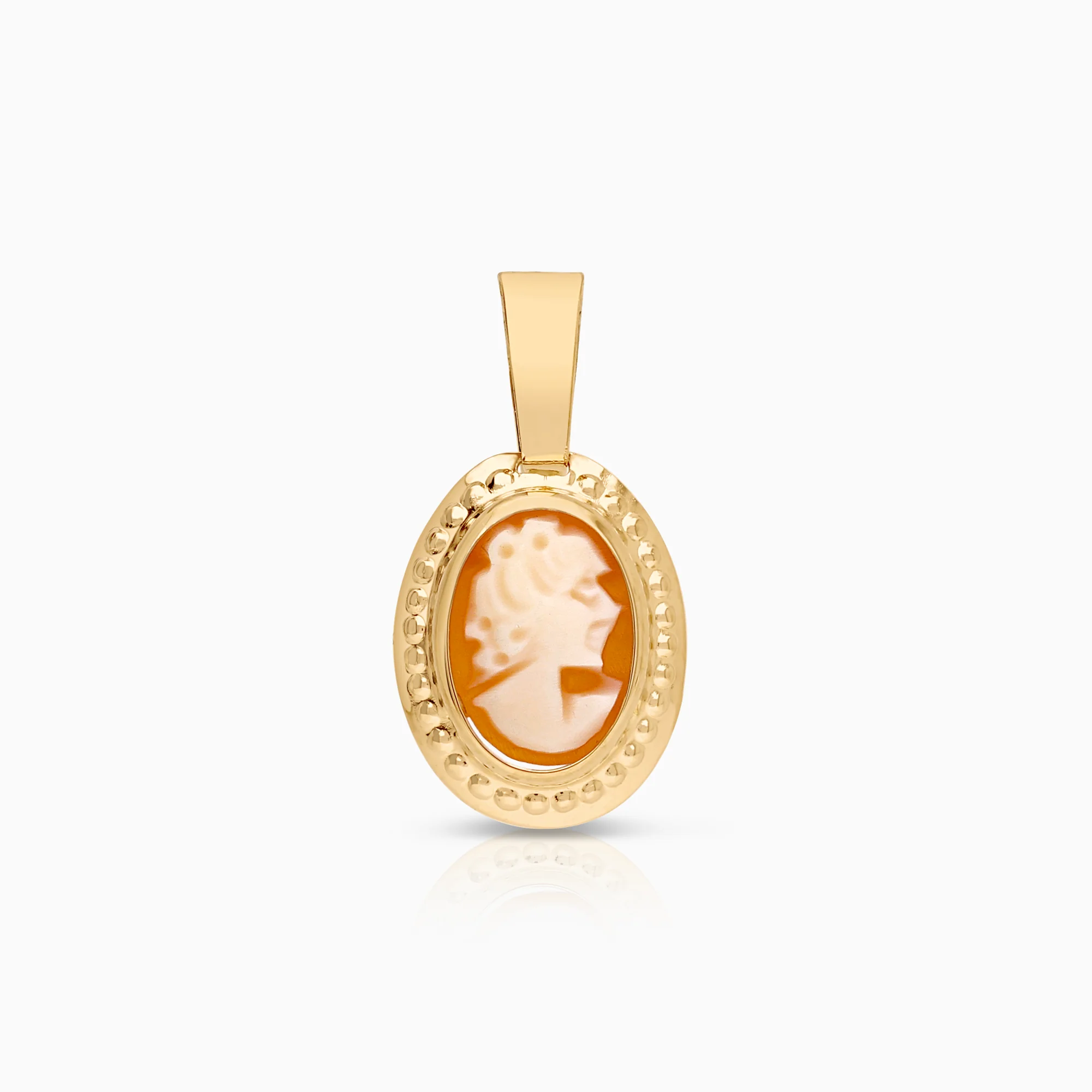 Cameo pendant 0.46g 18K gold