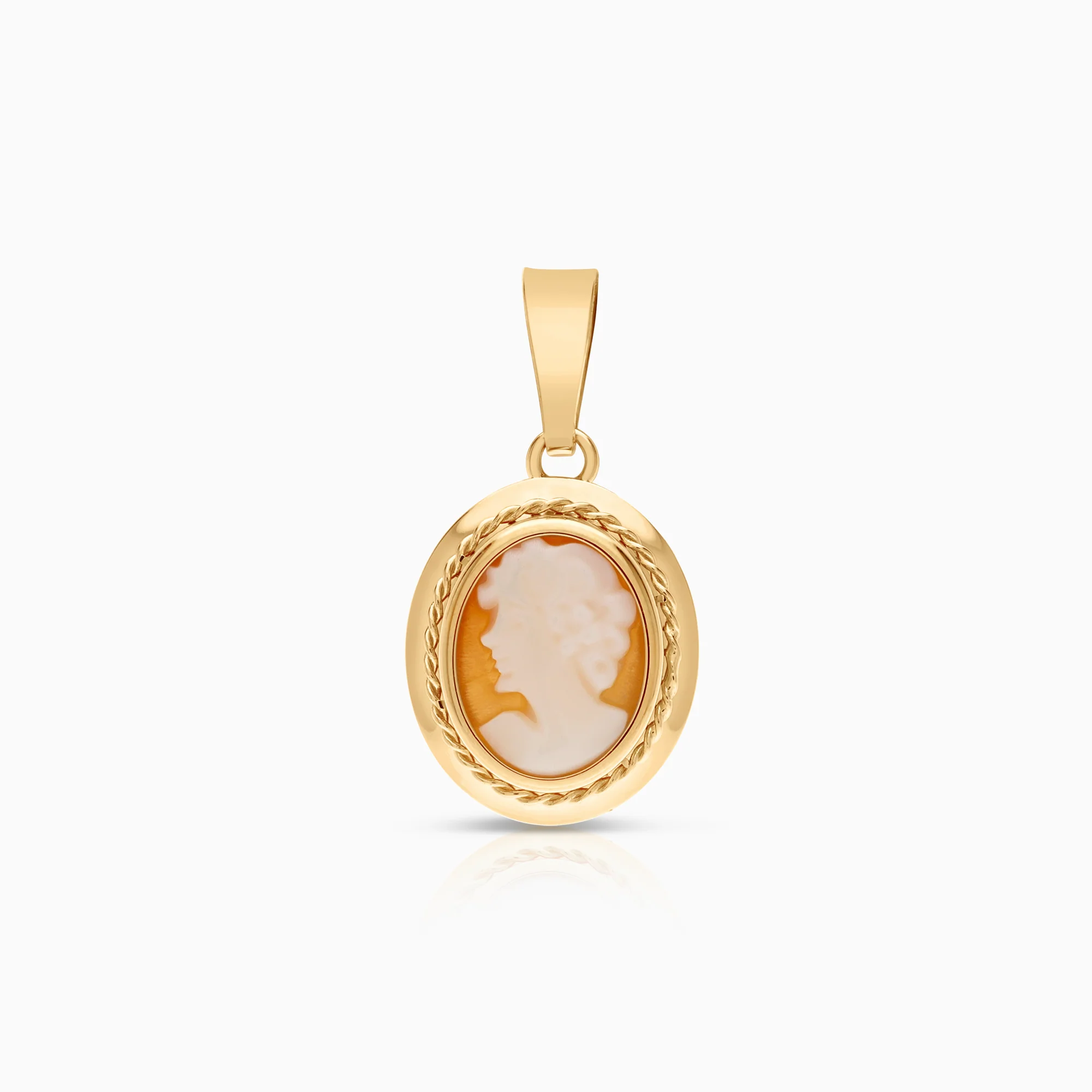 Cameo pendant 0.99g 18K gold