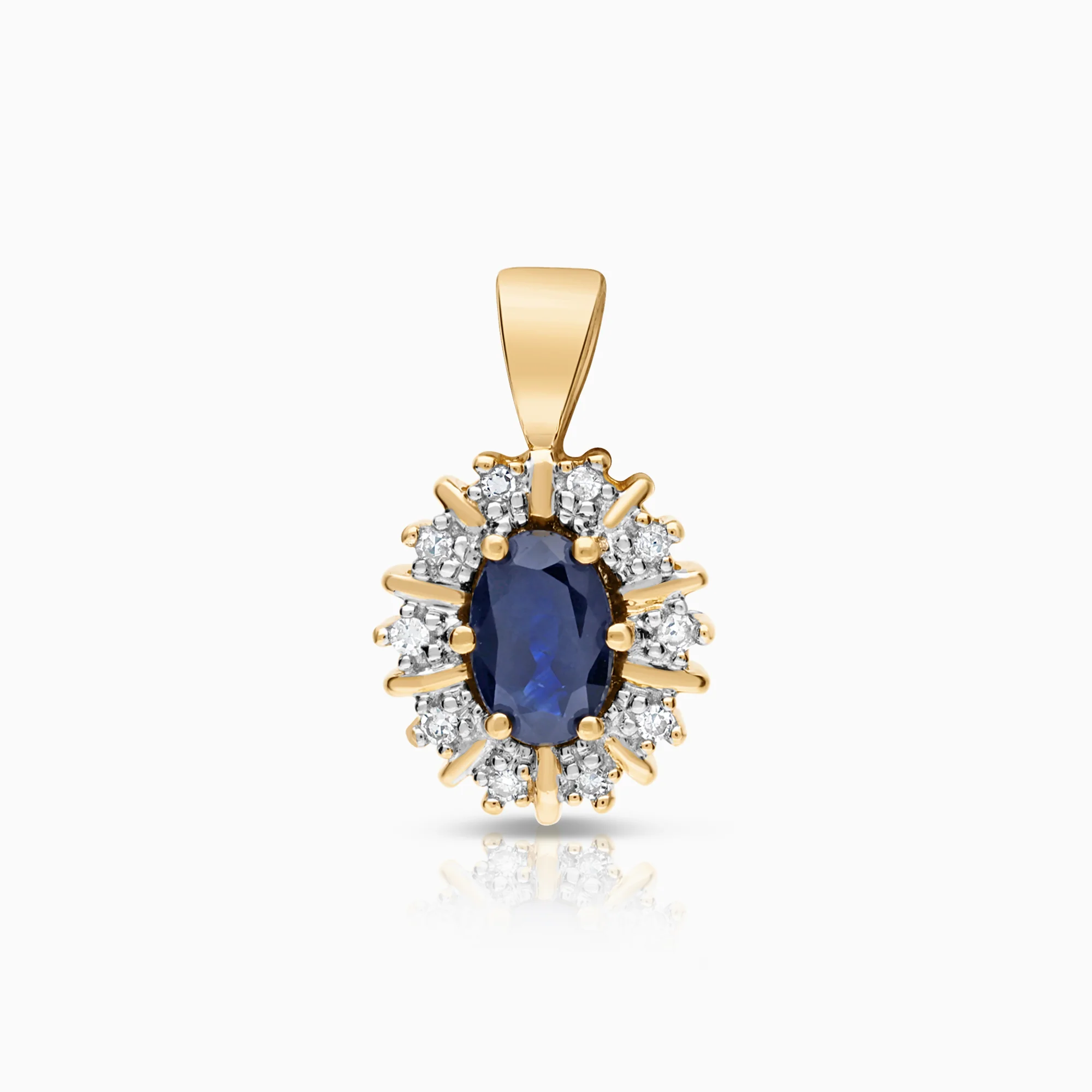 Carmosé pendant sapphire 1.59g 18K gold