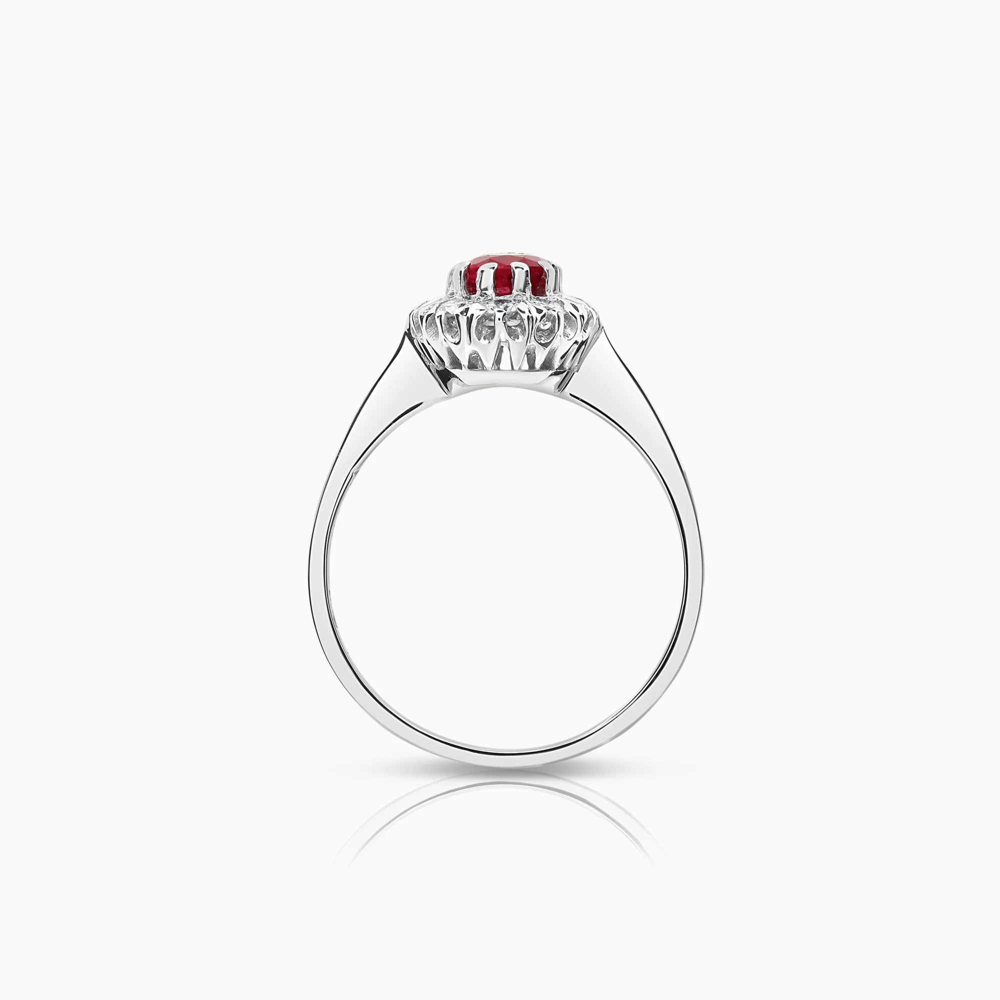Carmosé ring 0.33ct 18K white gold - Image 2