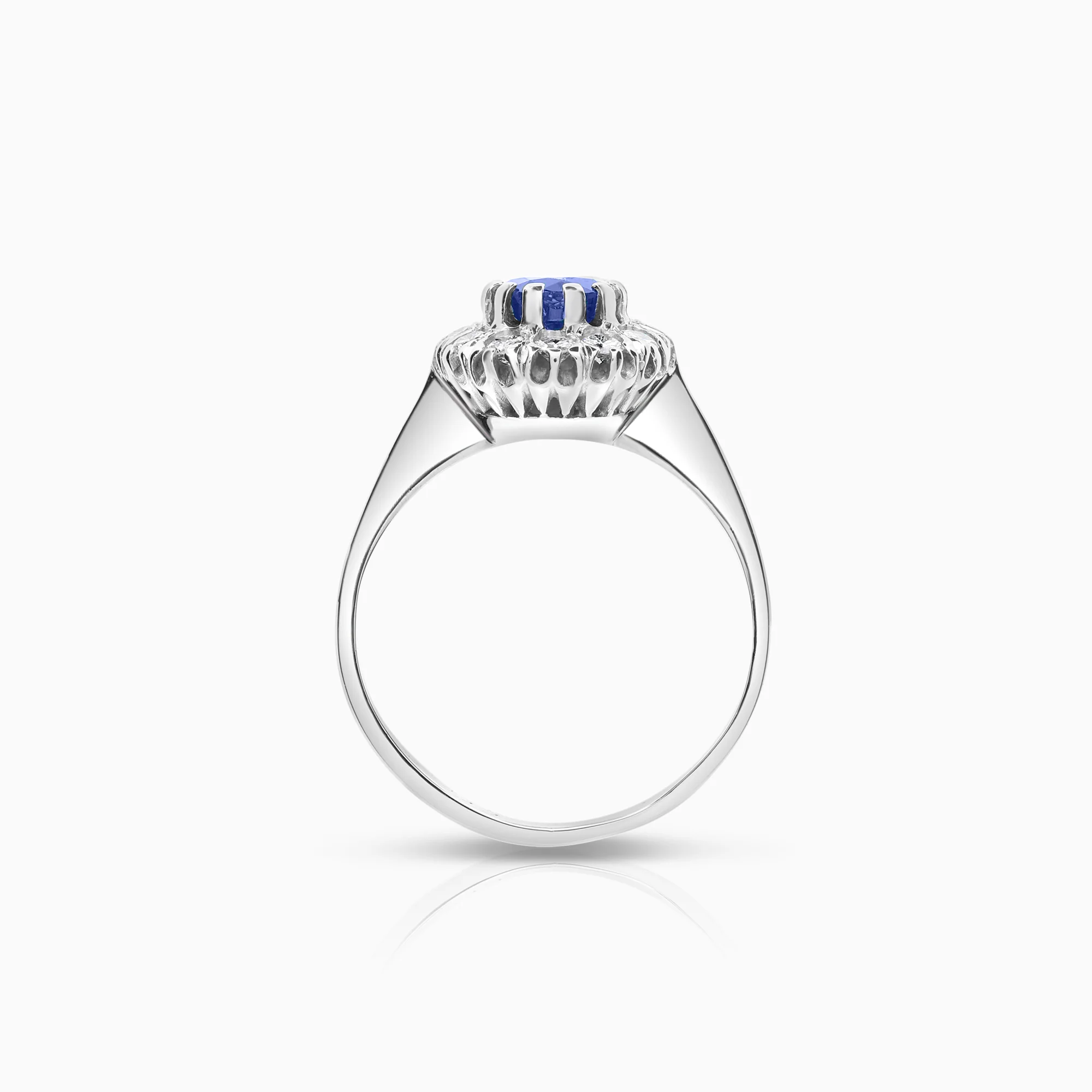 Carmosé ring, 0.35ct, 18K white gold. - Image 2
