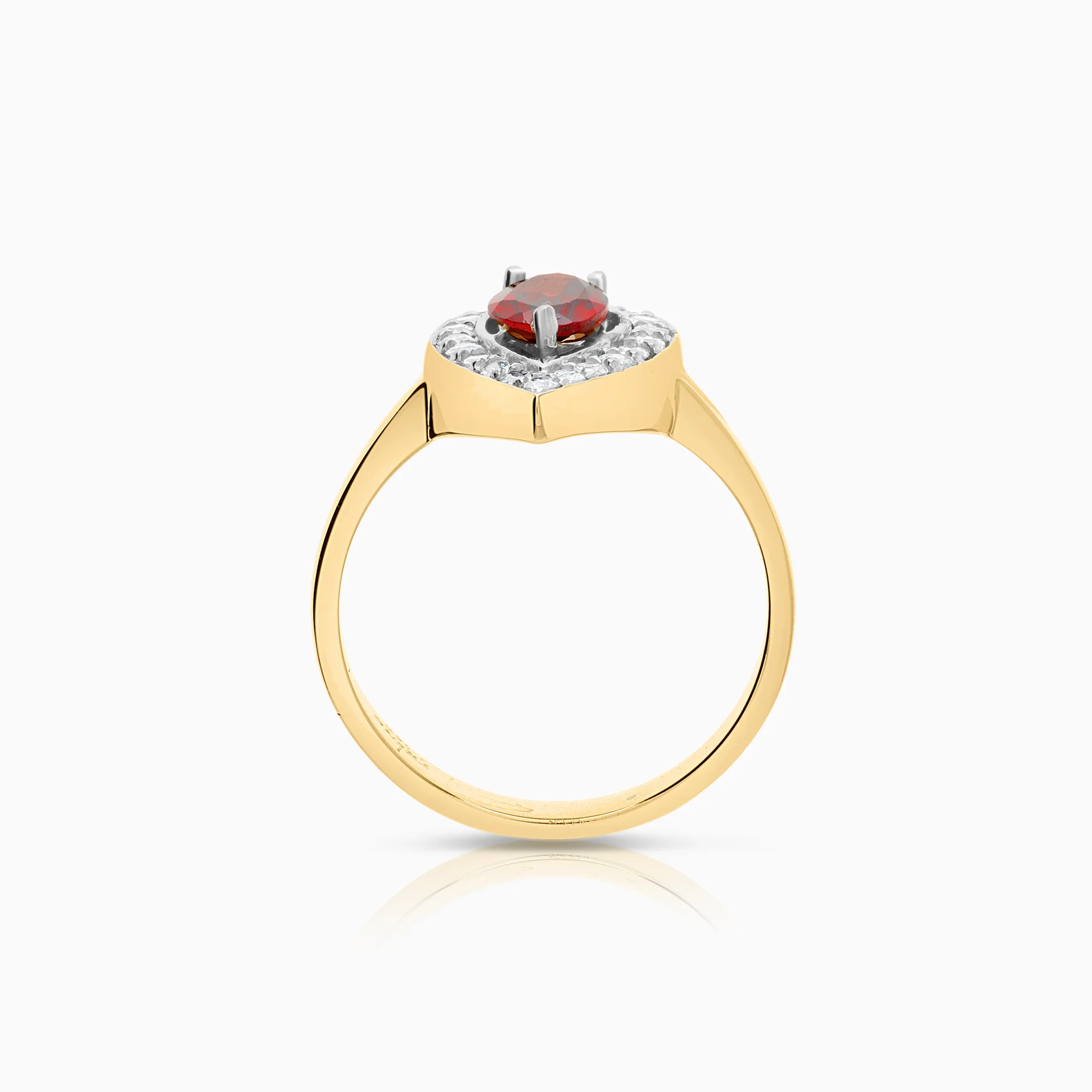 Carmosé ring 4.15g 14K gold - Image 2