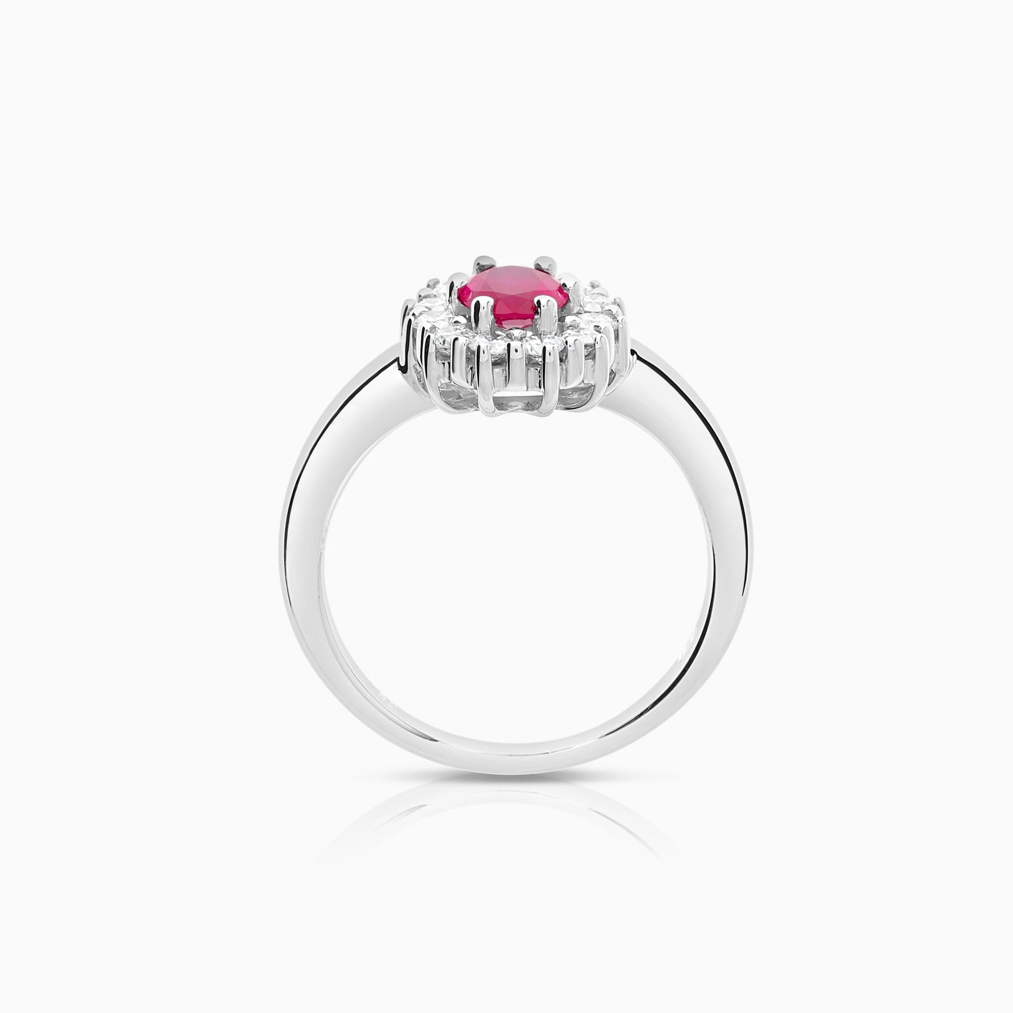 Carmosé ring ruby 5.17g 18K white gold - Image 3