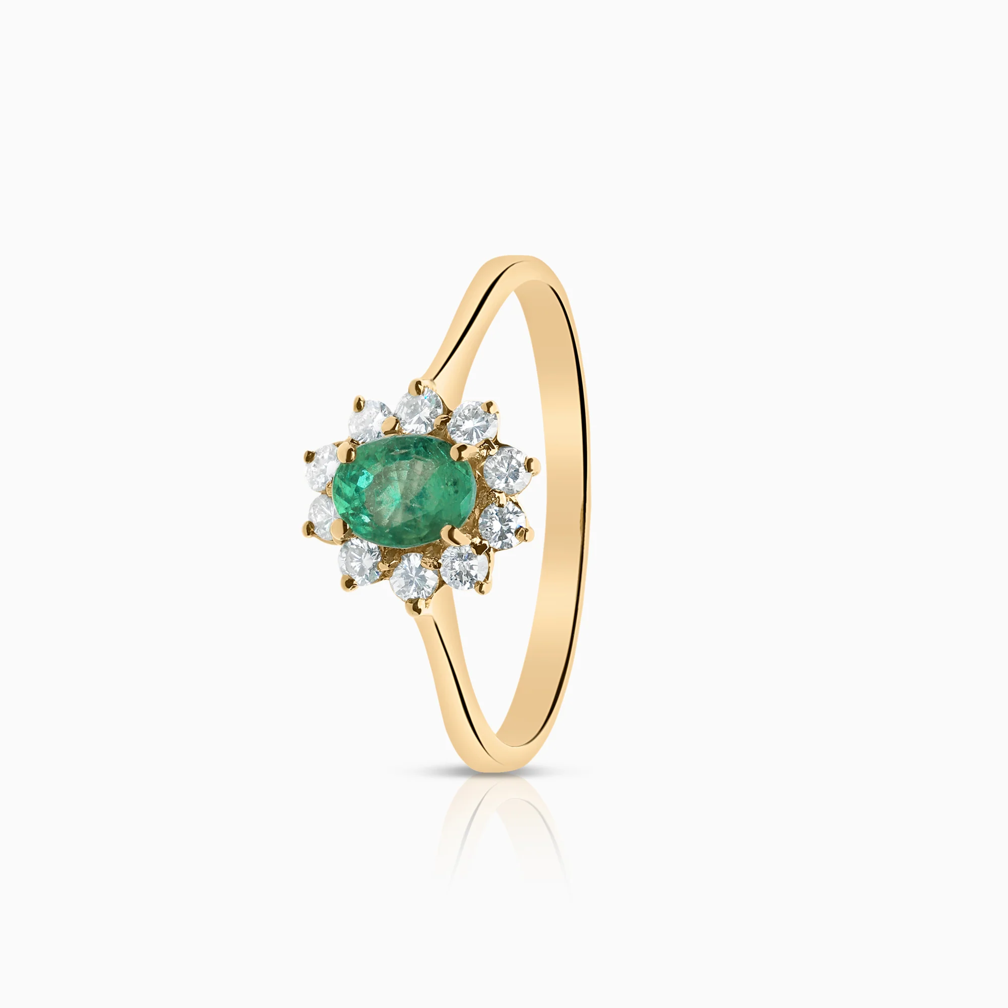 Carmosé ring emerald 2.46g 18K gold