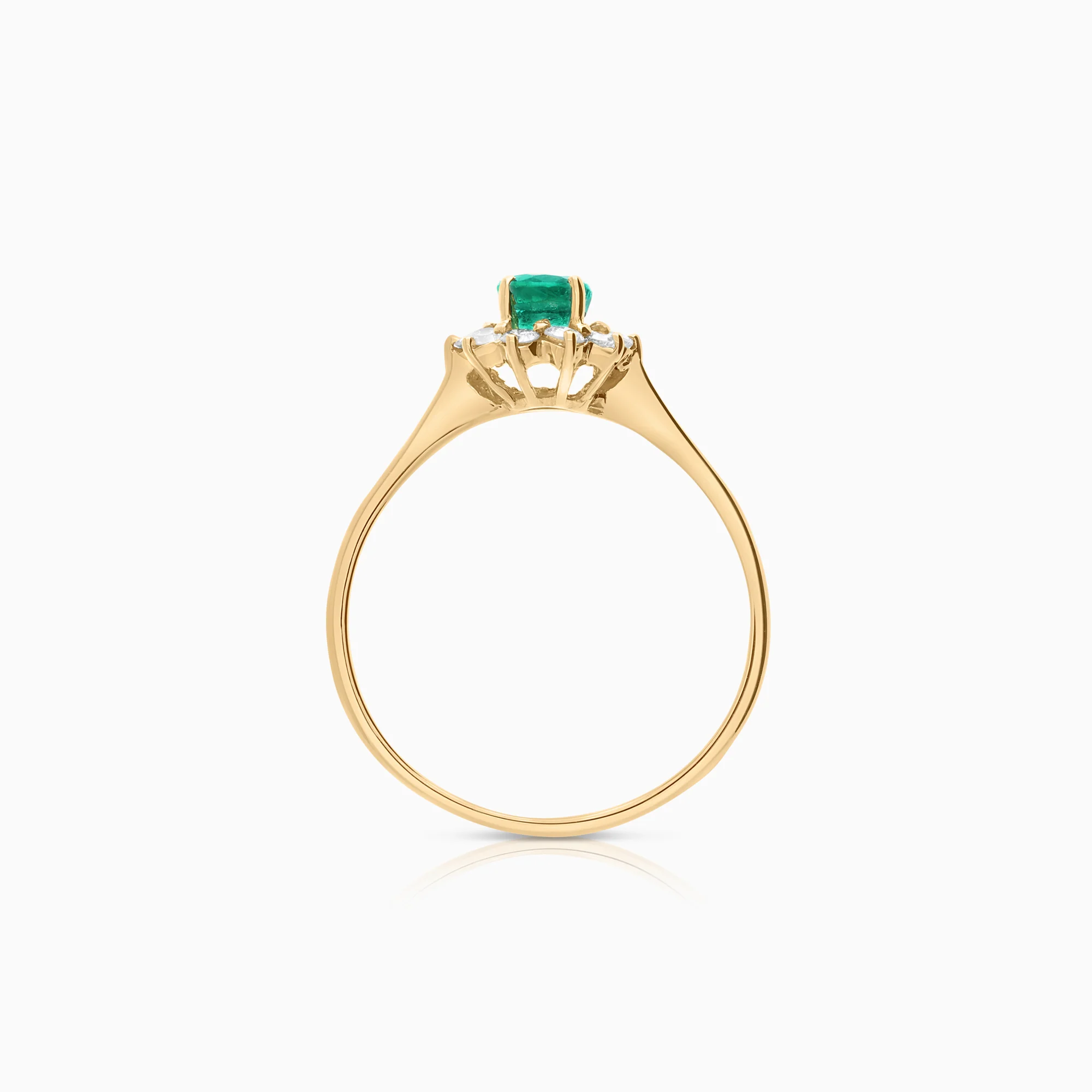 Carmosé ring emerald 2.46g 18K gold - Image 2