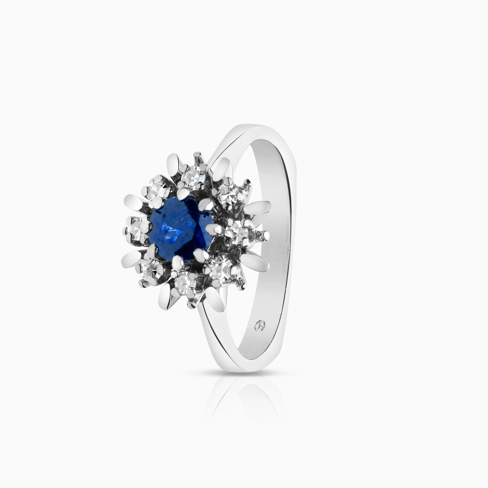 Carmosé ring 0.16ct 18K white gold
