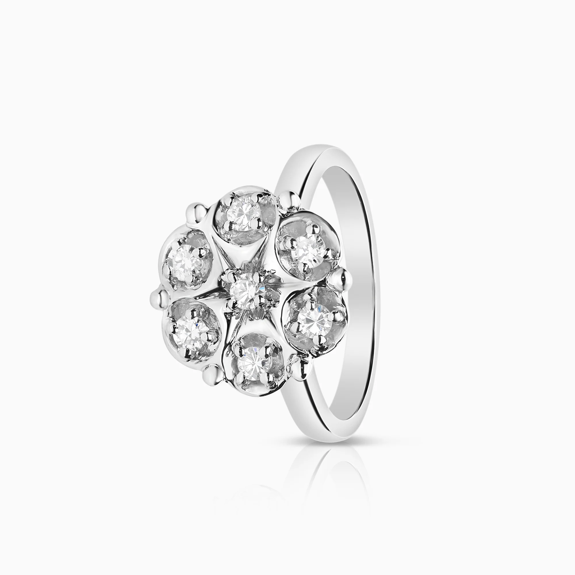 Carmosé ring 0.28ct 18K white gold