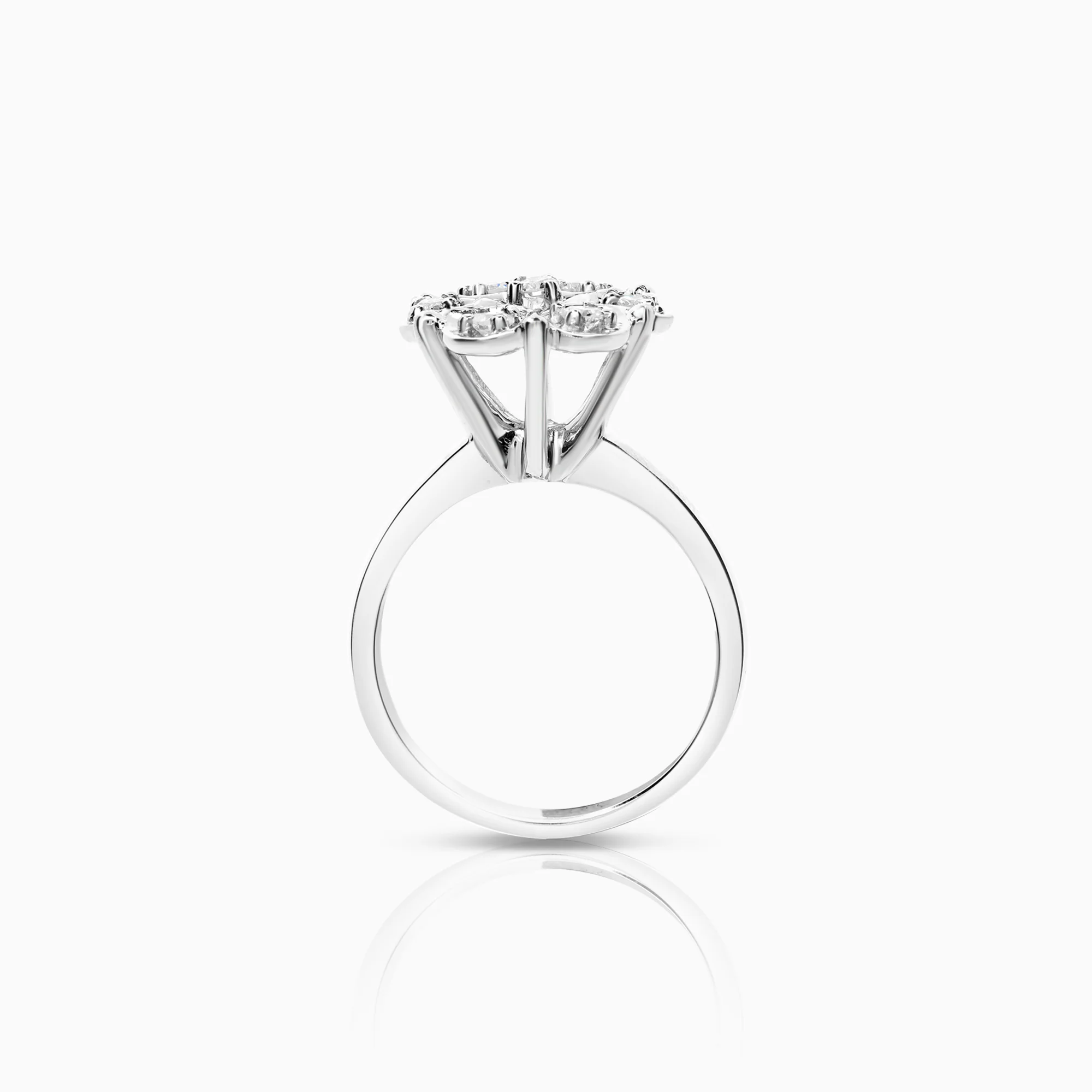 Carmosé ring 0.28ct 18K white gold - Image 2