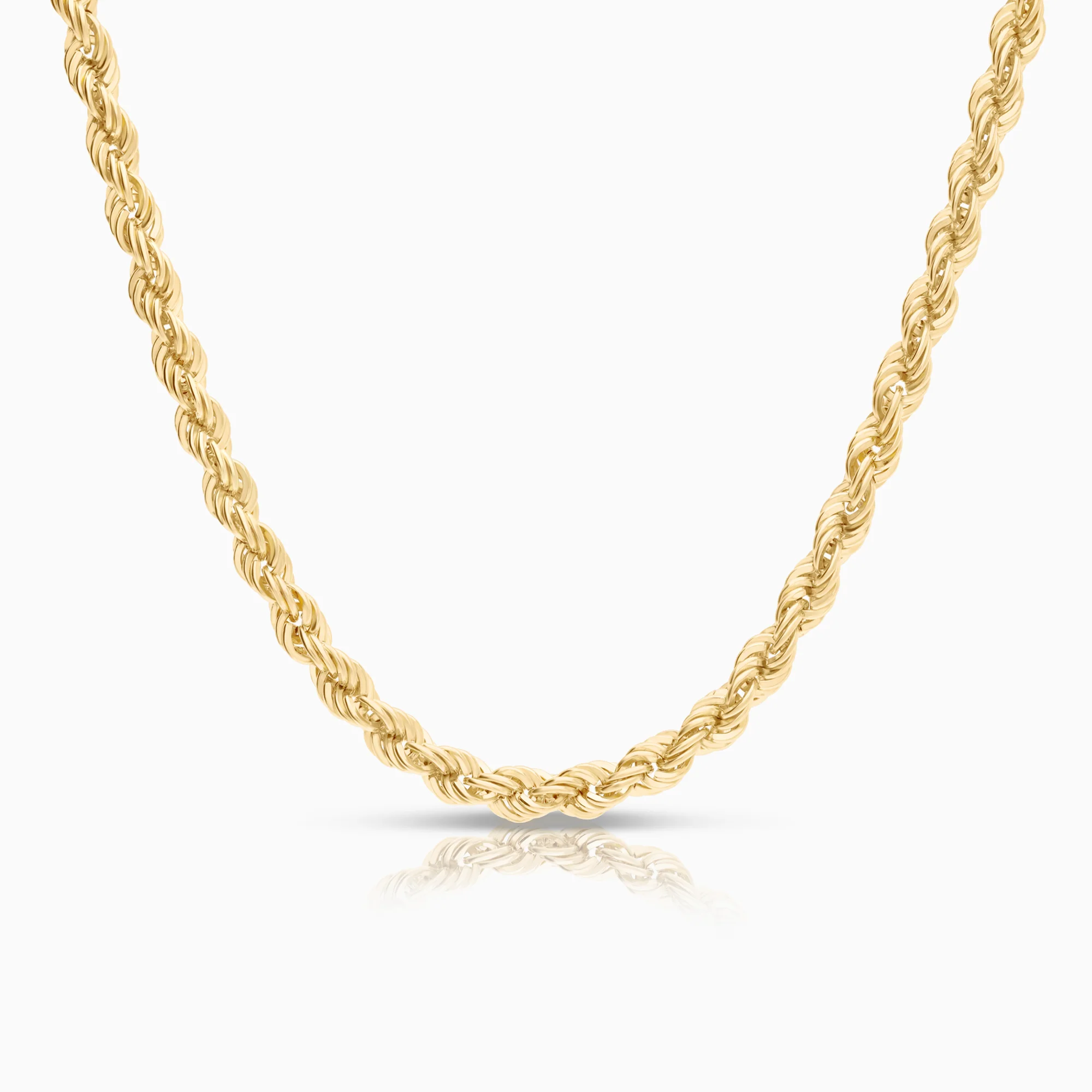 Rope necklace 13.83g 18K gold