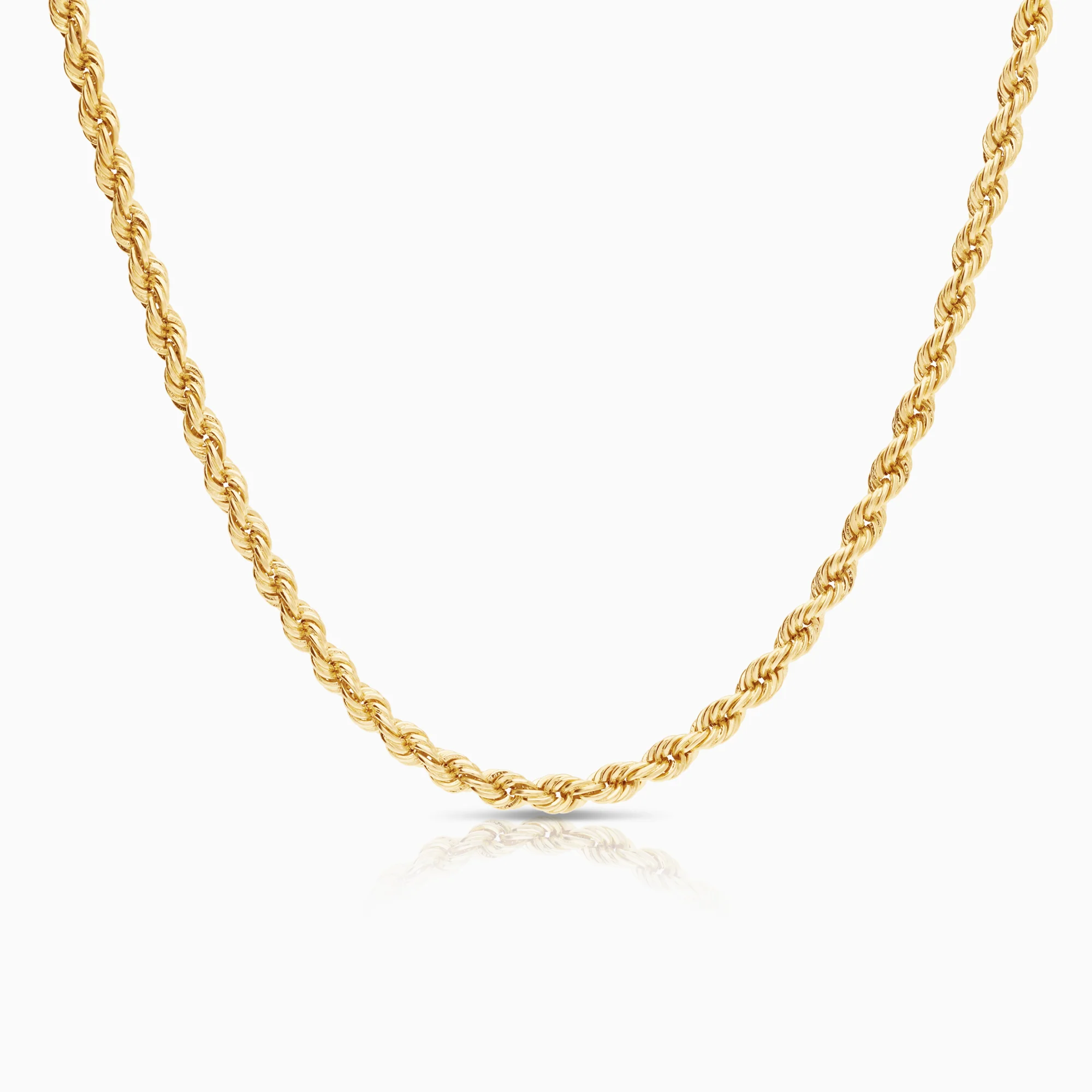 Rope necklace 9.95g 18K gold