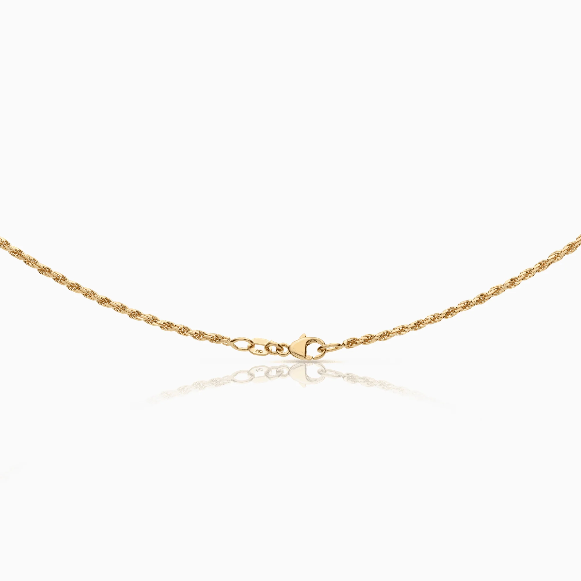 Rope chain 7.80g 18K gold - Image 2