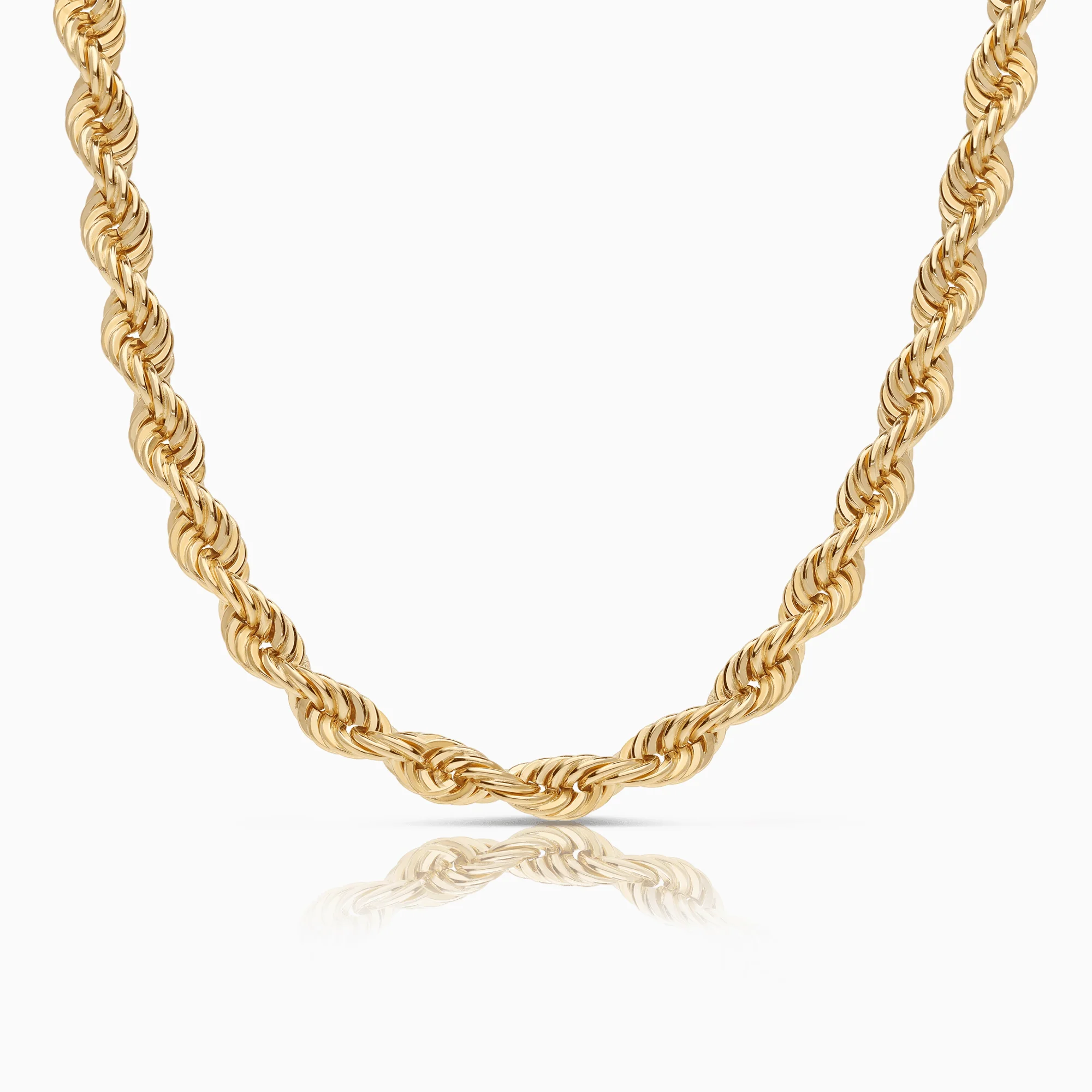 Rope necklace 119.87g 18K gold