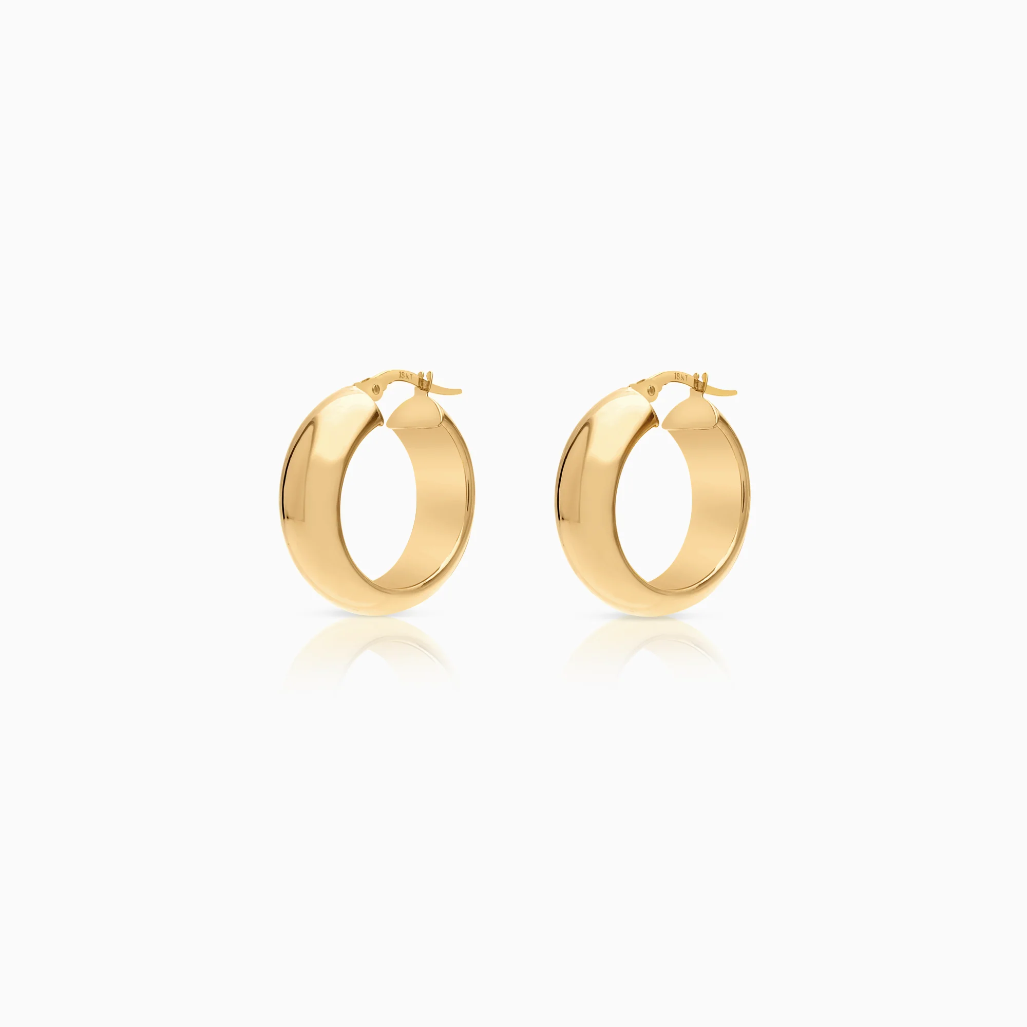 Hoop earrings 4.62g 18K gold