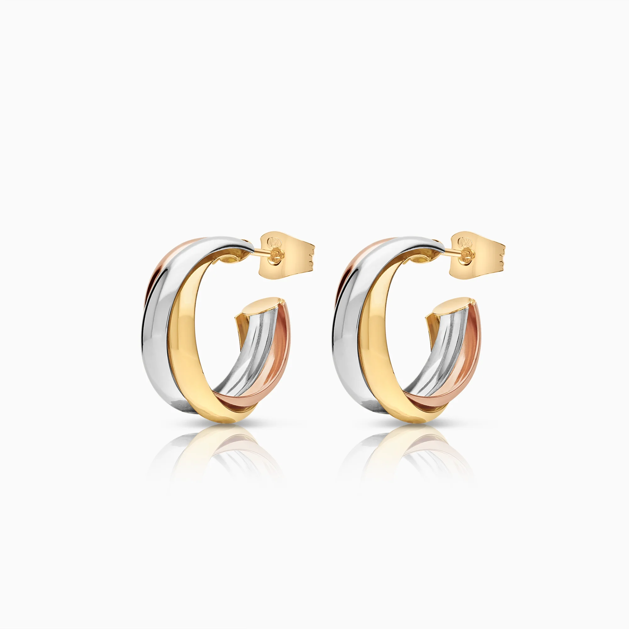 Hoop earrings 4.86g 18K gold