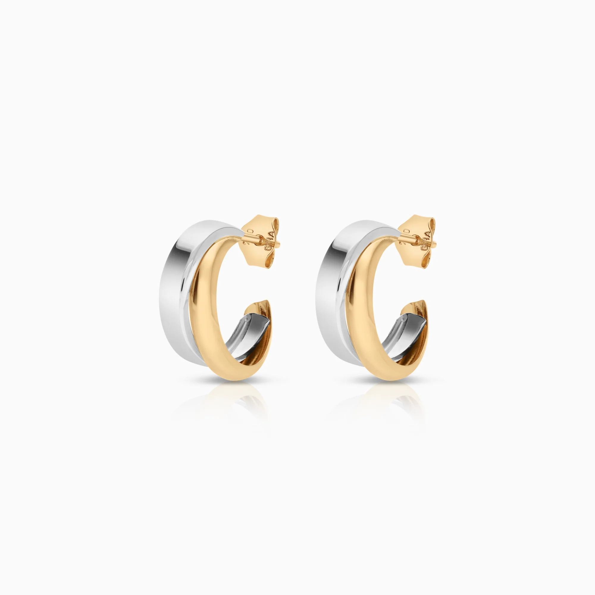 Hoop earrings 1.21g 18K gold
