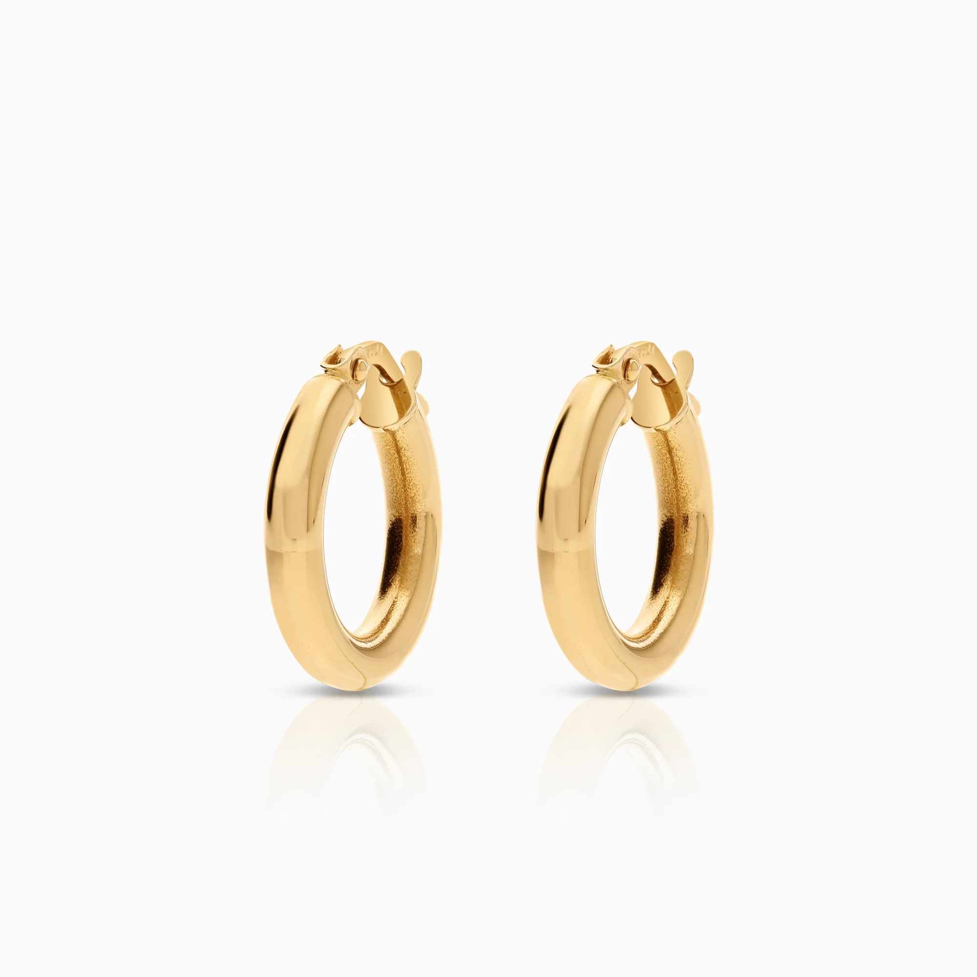 Hoop earrings 1.52g 18K gold