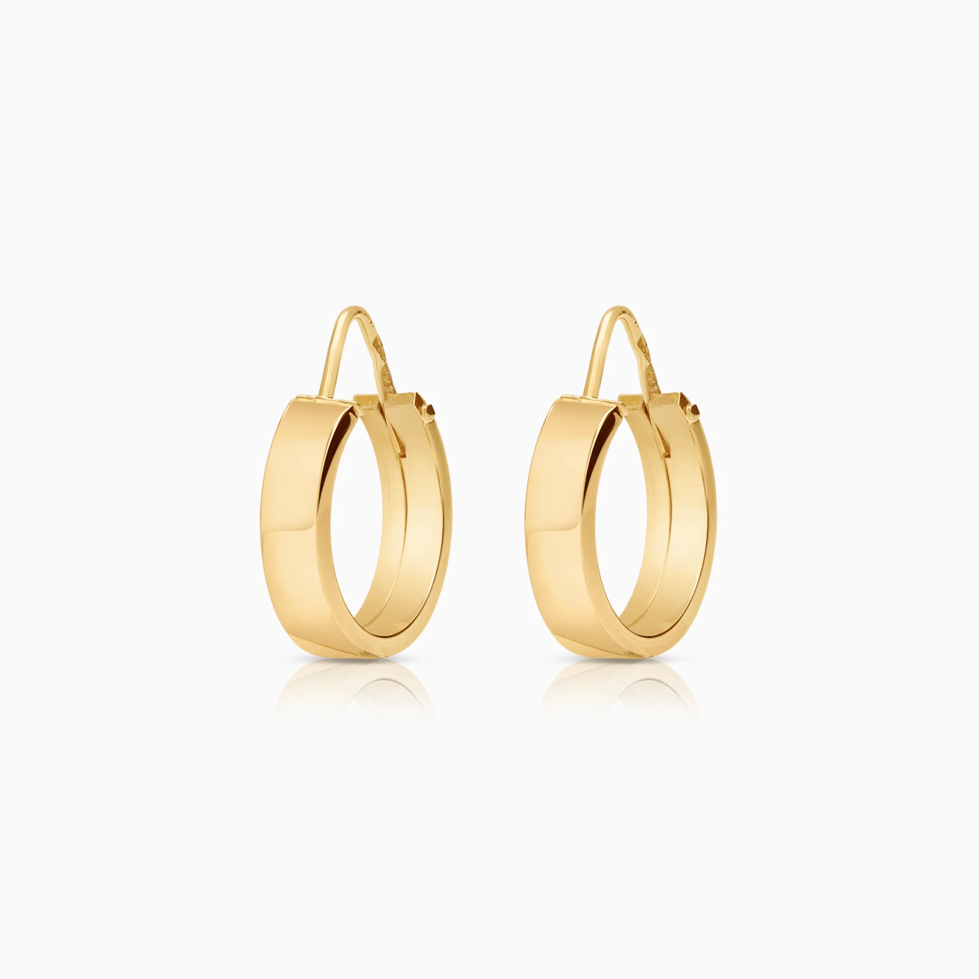Hoop earrings 2.06g 18K gold