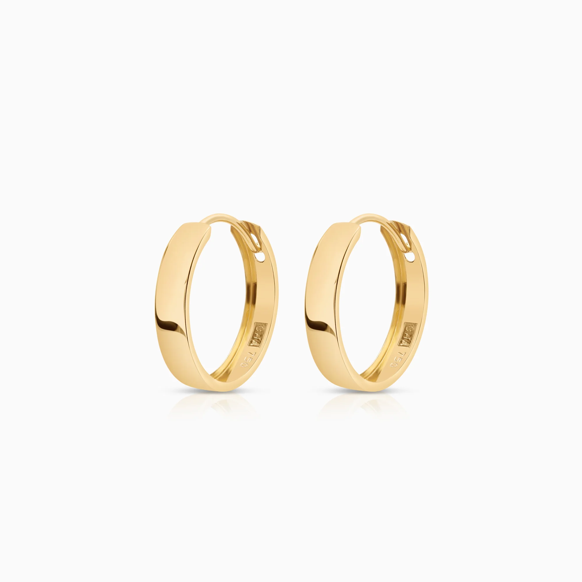 Hoop earrings 0.71g 18K gold