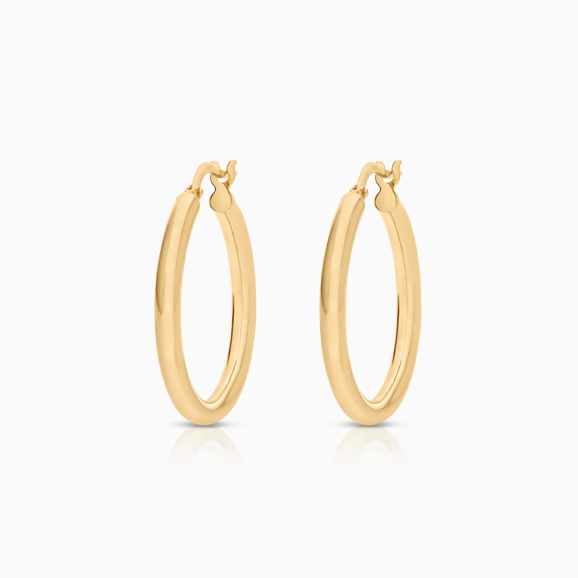 Hoop earrings 2.04g 18K gold