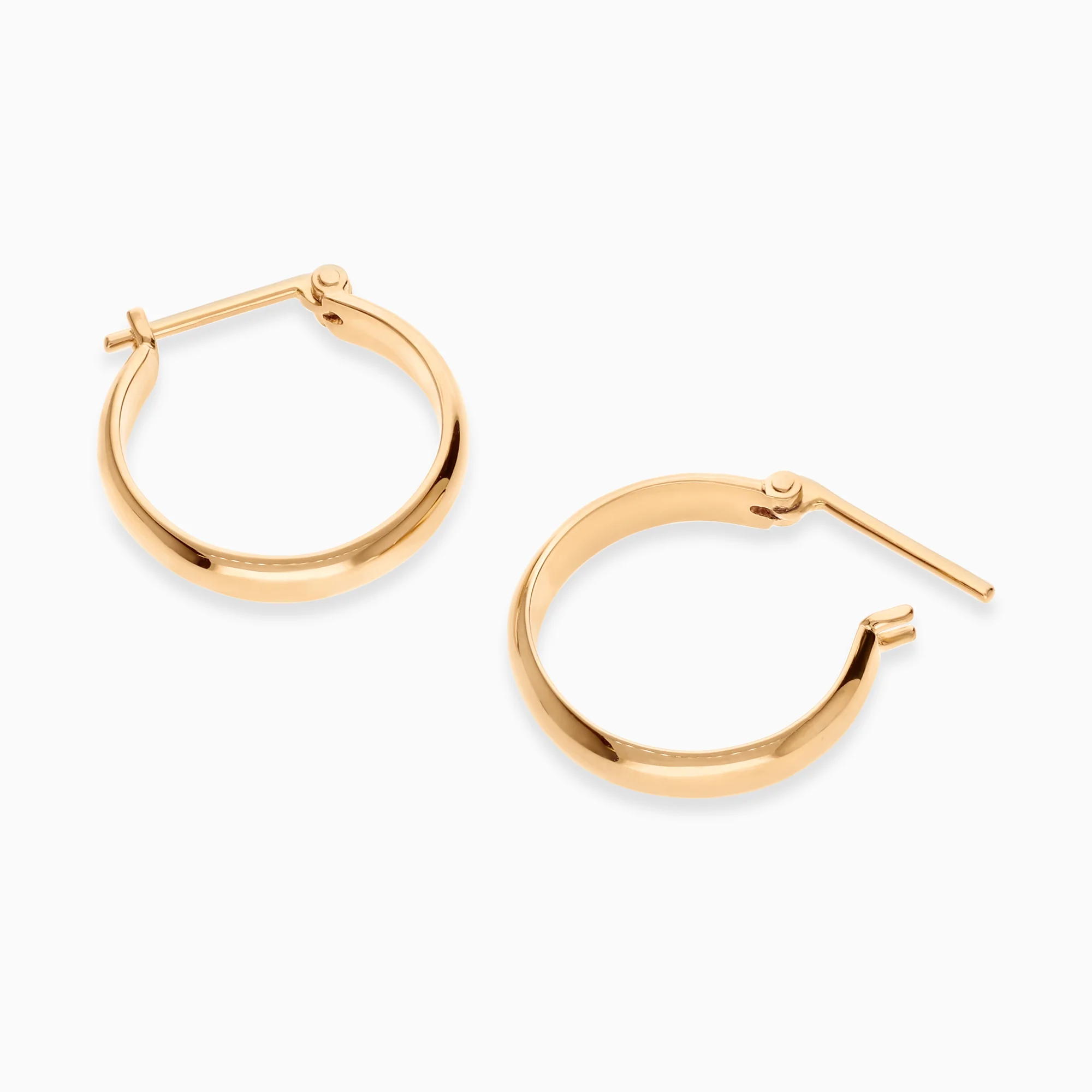 Hoop earrings 3.13g 18K gold - Image 2