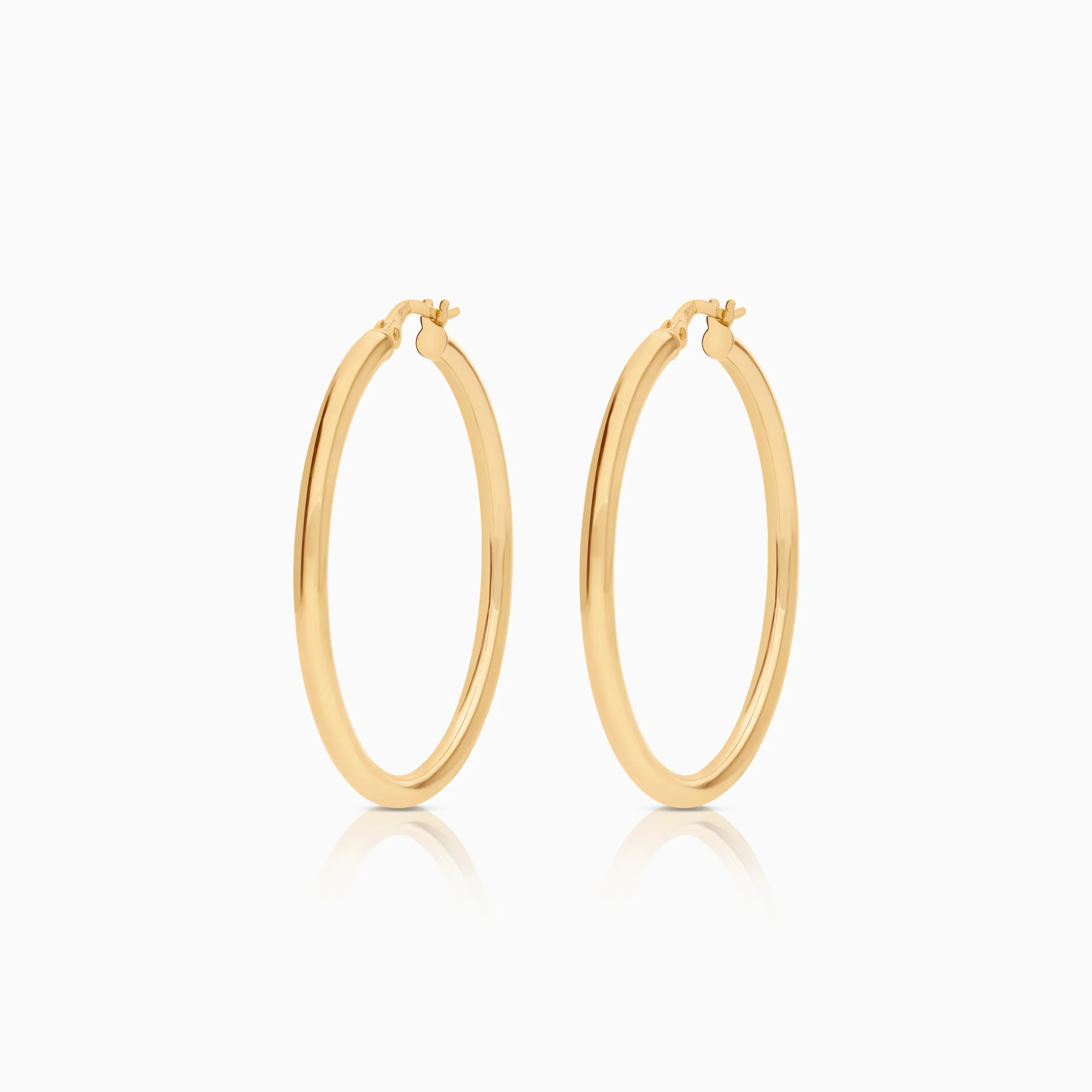 Hoop earrings 3.16g 18K gold