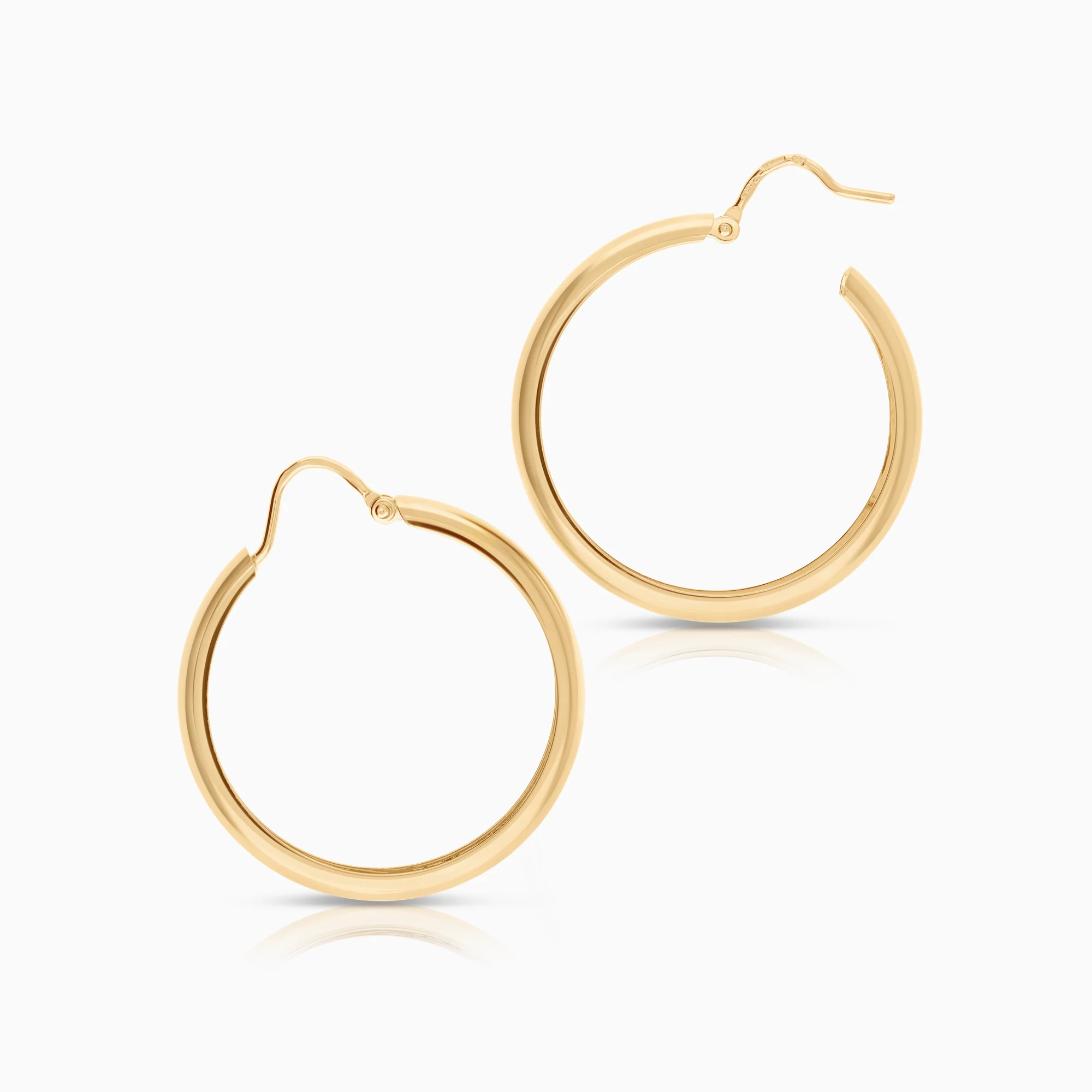 Hoop earrings 4.17g 18K gold - Image 2