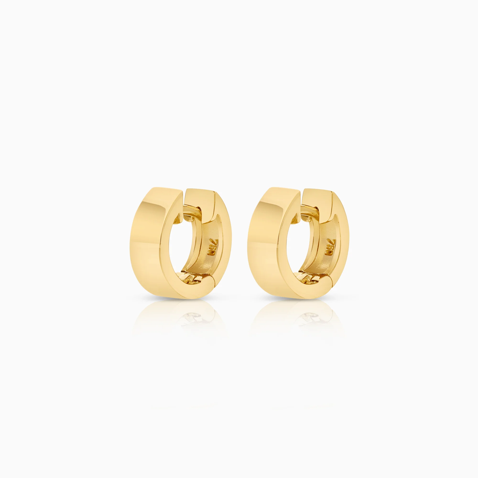 Hoop earrings 4.62g 18K gold