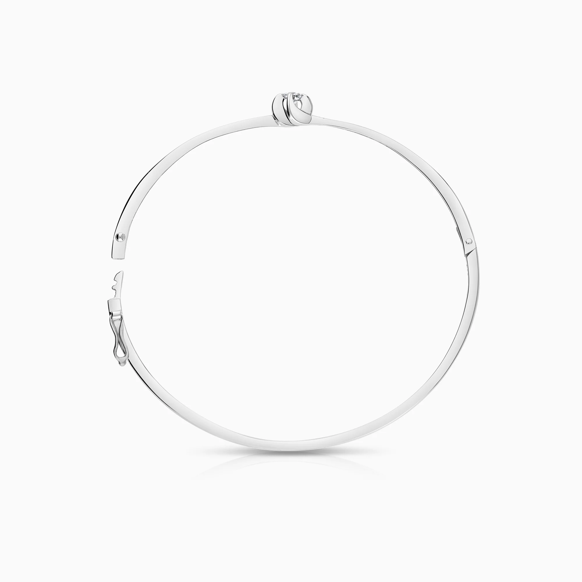 Diamond bracelet 0.15ct 18K white gold - Image 3