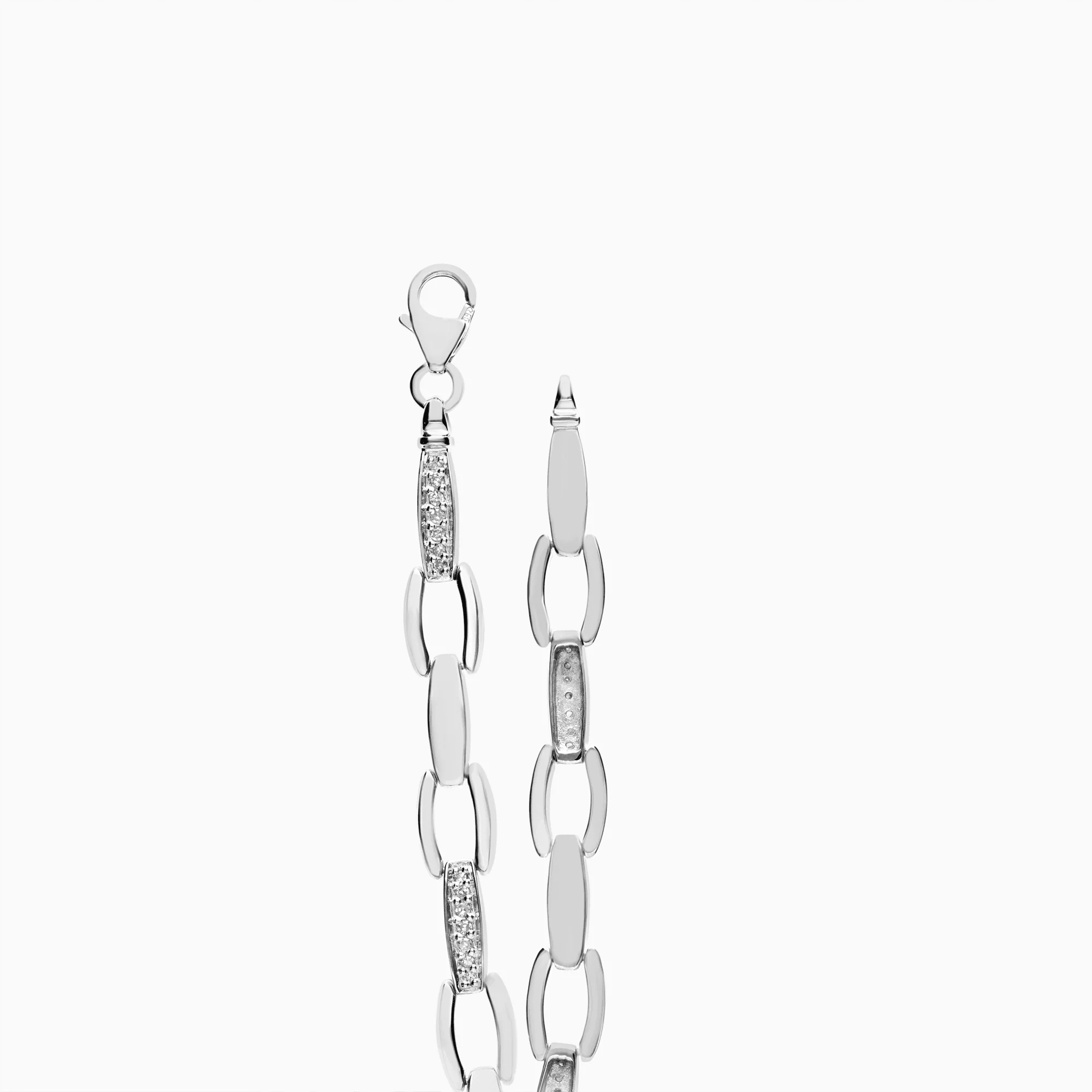 Diamond bracelet 0.23ct 18K white gold - Image 2