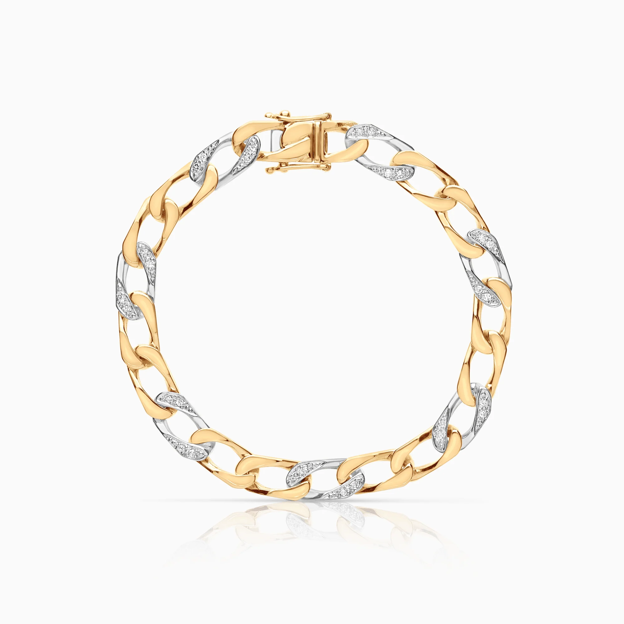 Diamond bracelet 0.28ct 18K gold