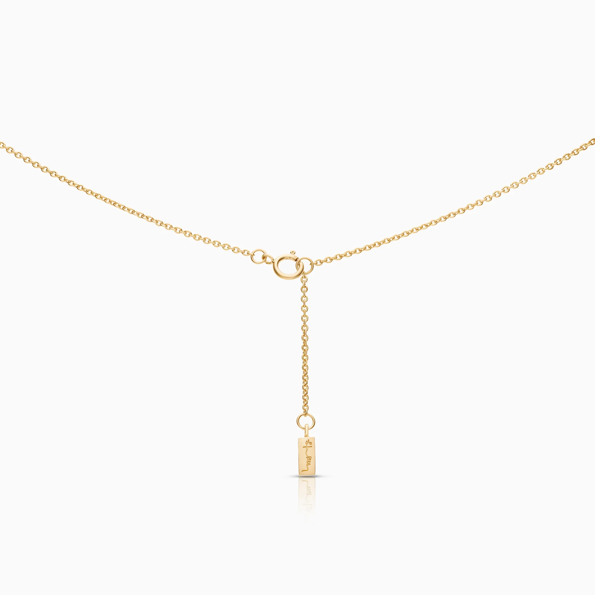 Diamond necklace Efva Attling 0.16ct 18K gold - Image 2