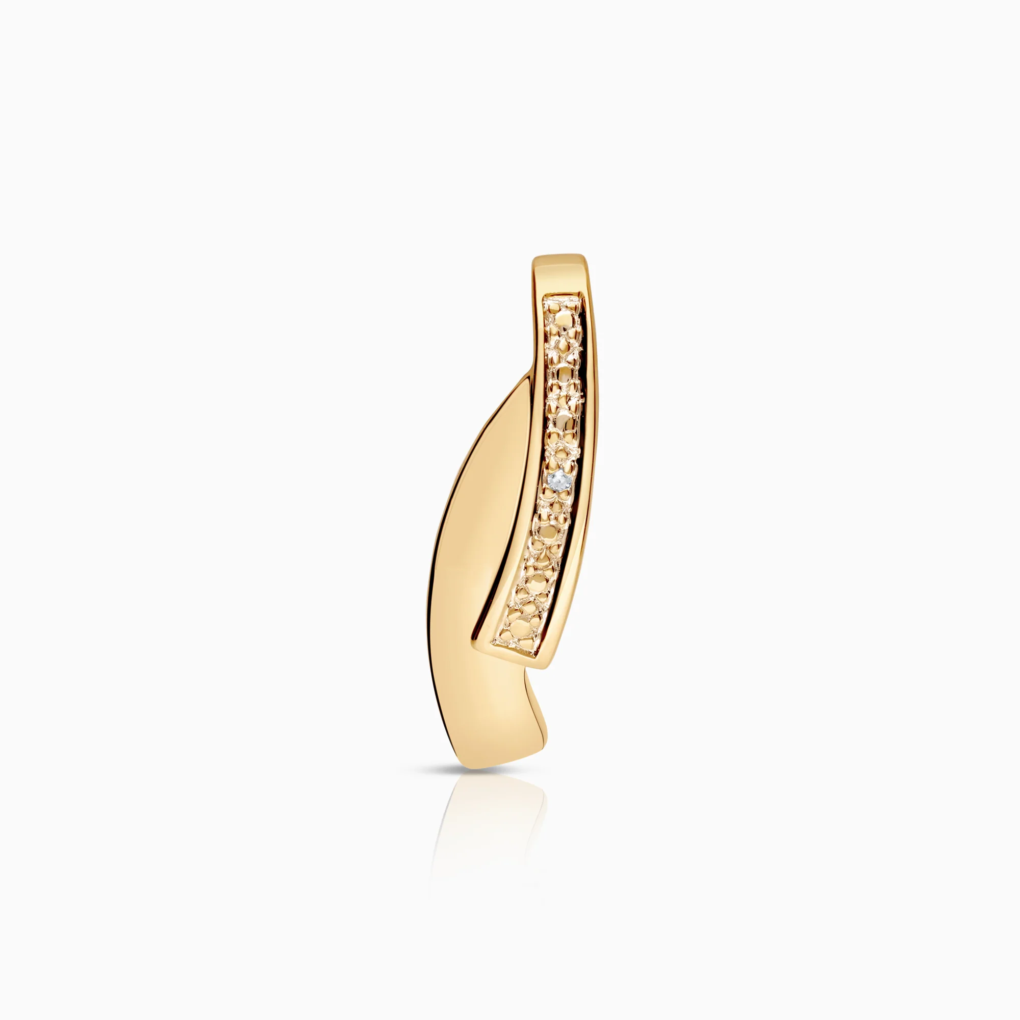Diamond pendant 0.005 ct 18K gold