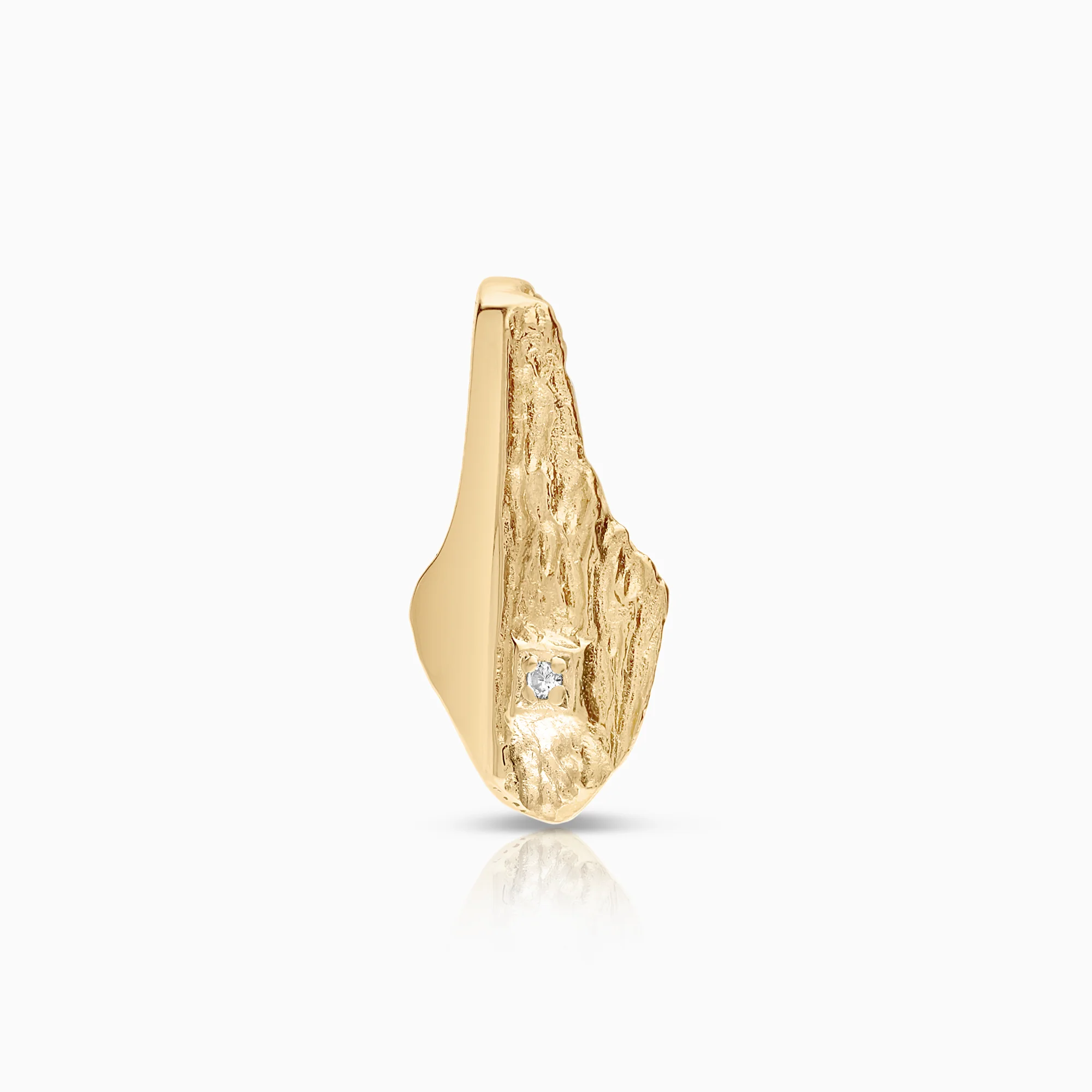 Diamond pendant 0.01ct 18K gold