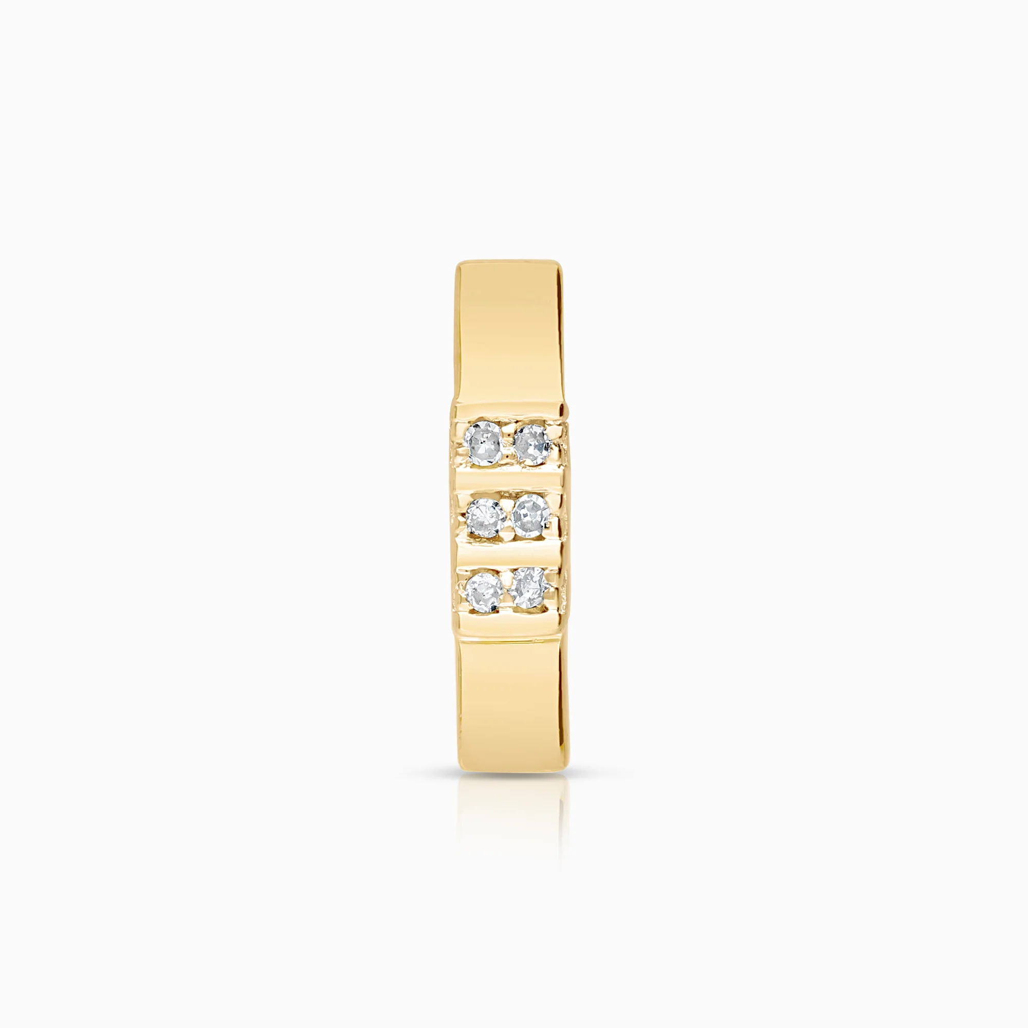 Diamond pendant 0.03ct 18K gold
