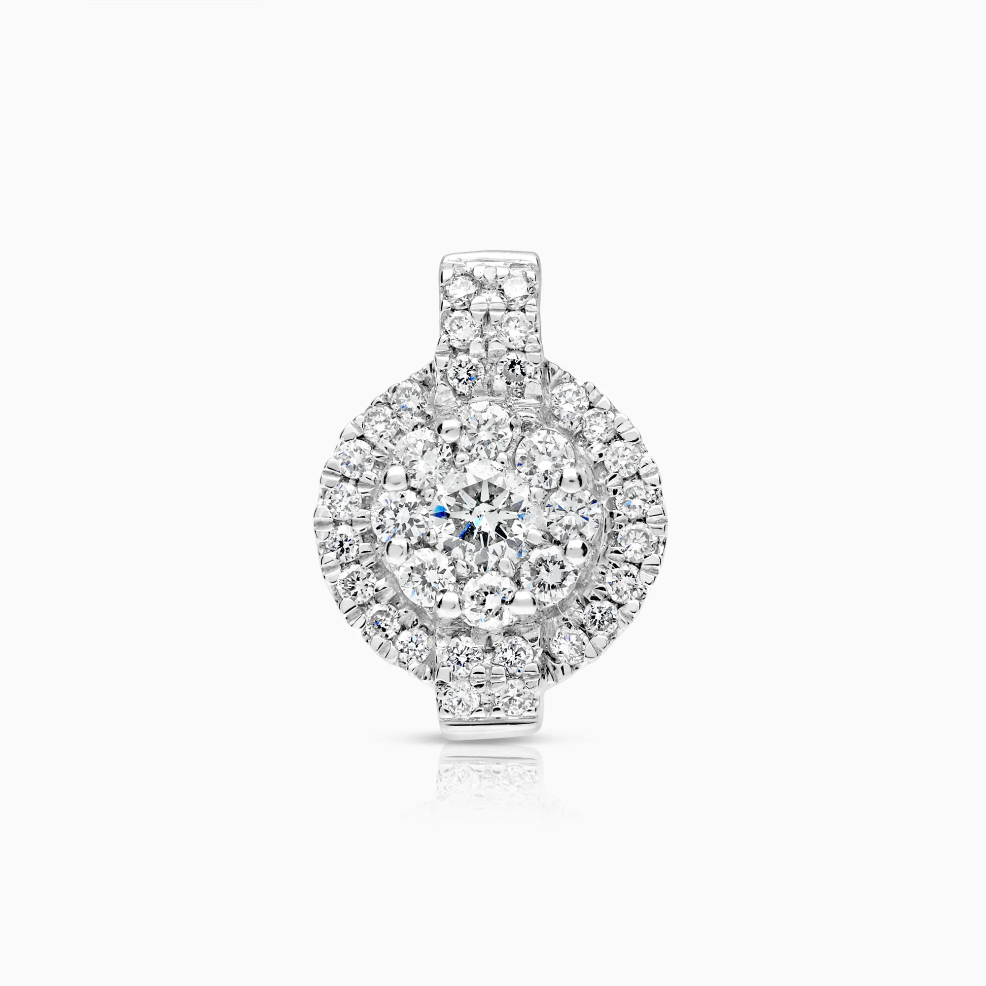 Diamond Pendant 0.20ct 18K White Gold