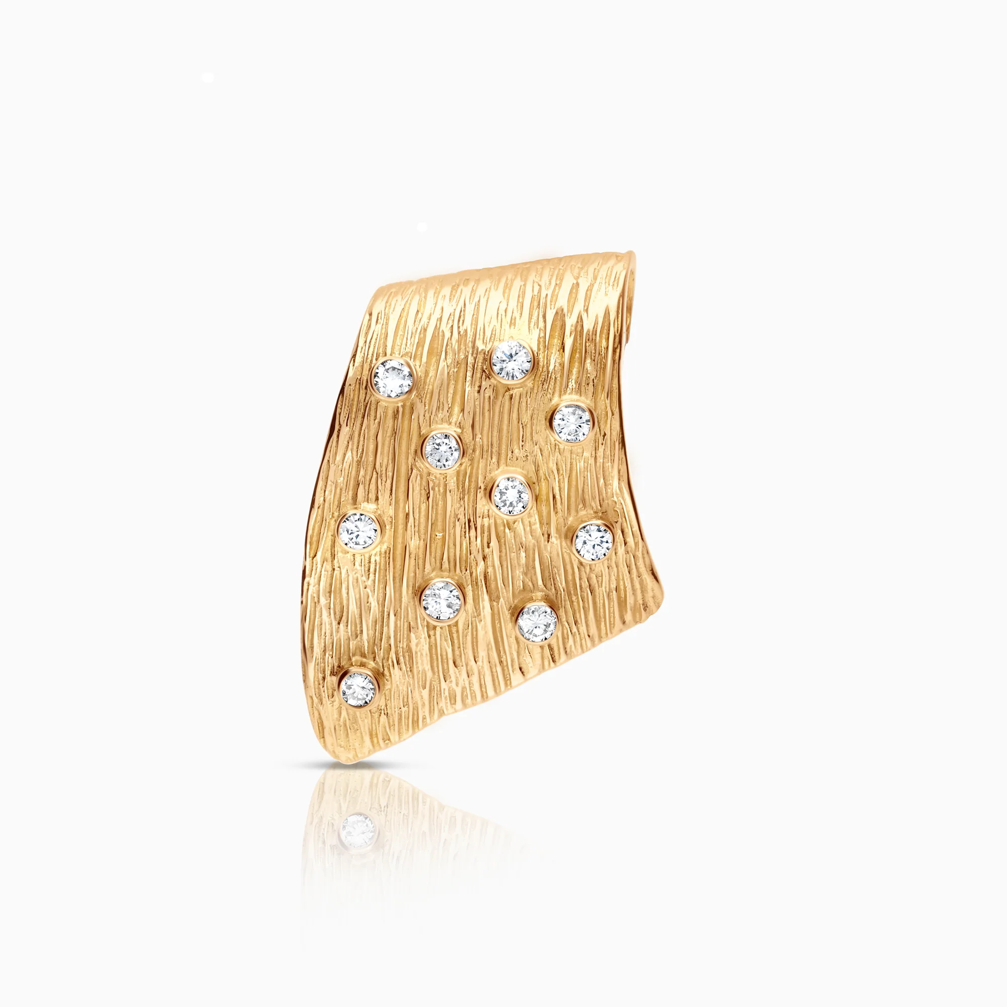 Diamond pendant 0.30ct 18K gold