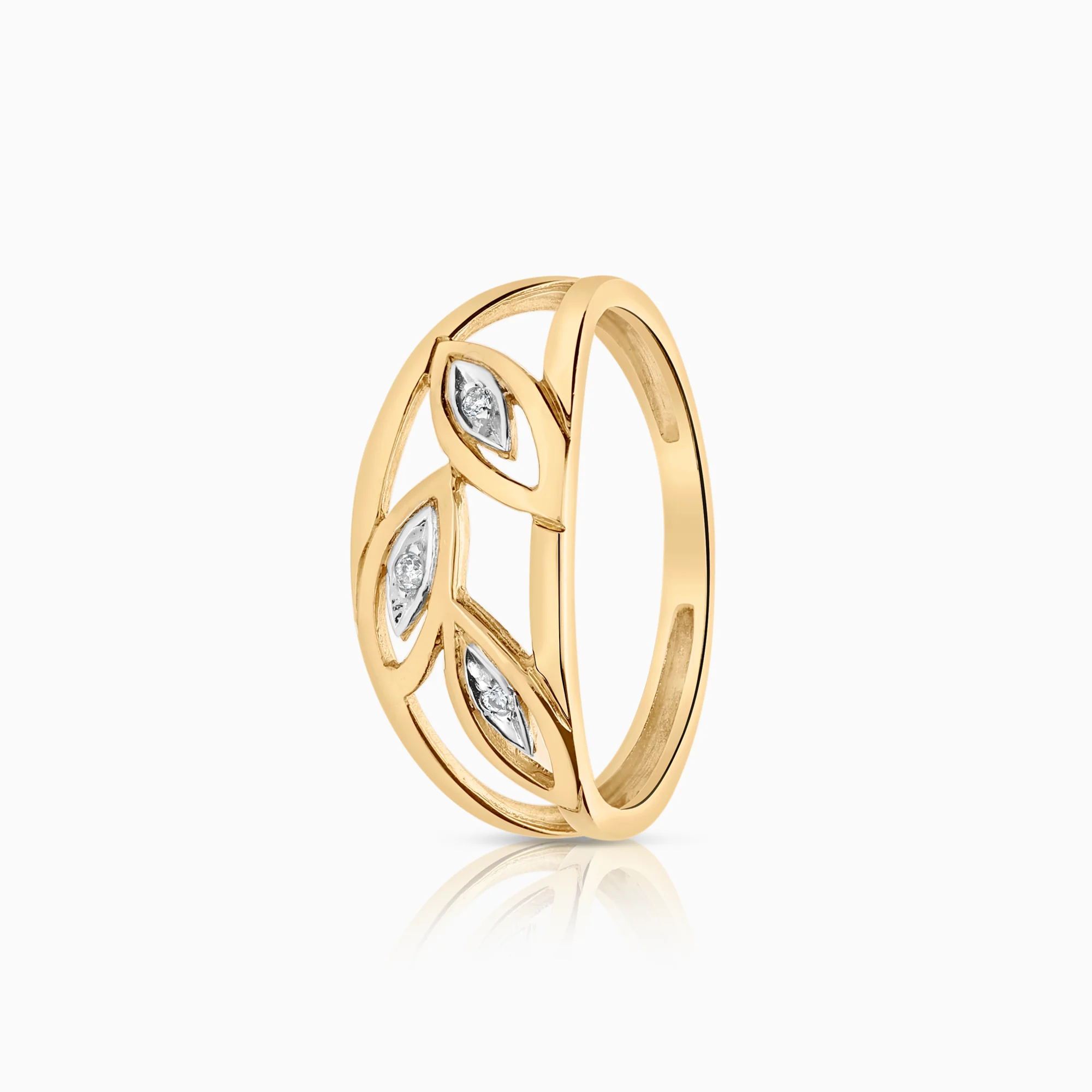 Diamond Ring 0.02ct 18K Gold
