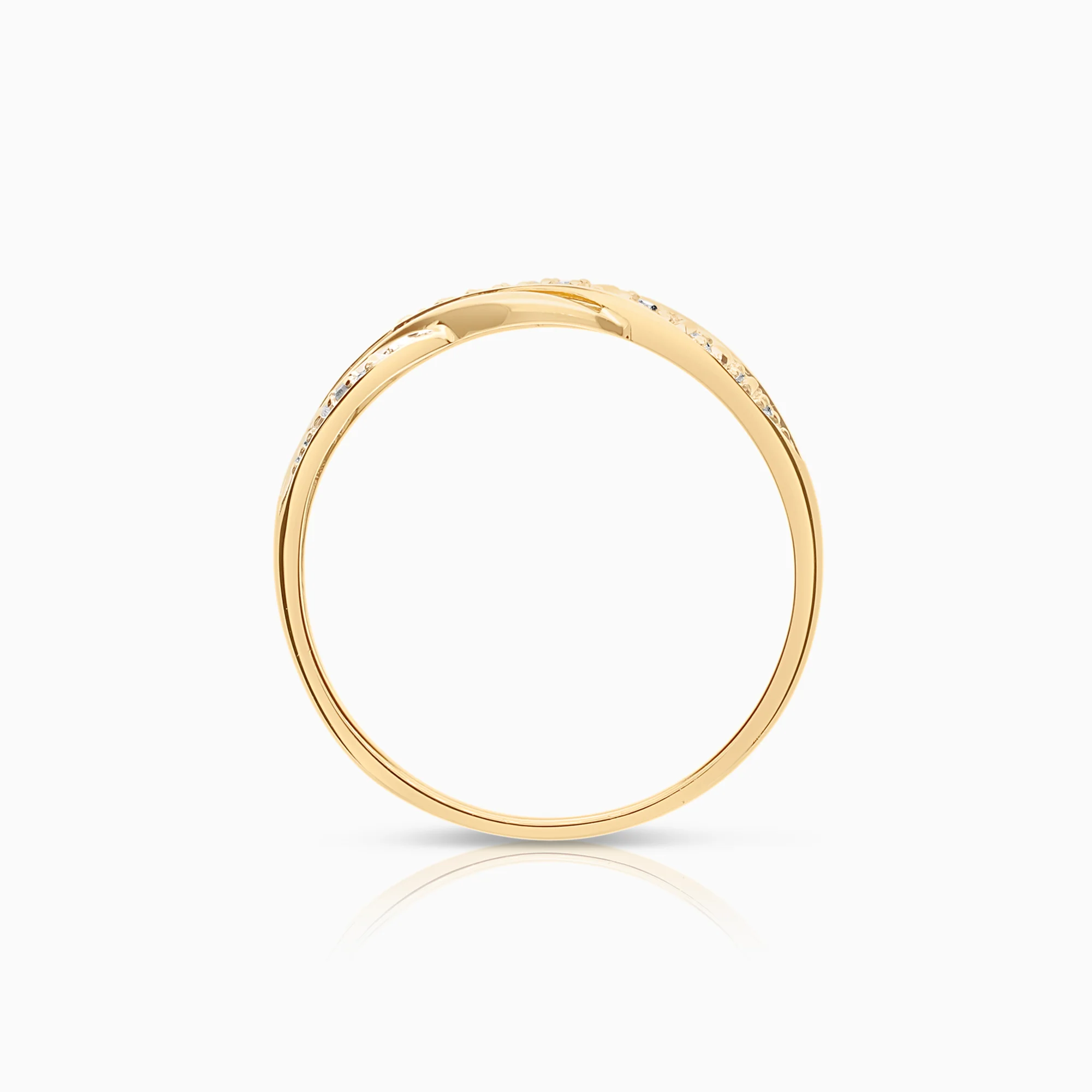 Diamond Ring 0.02ct 18K Gold - Image 2