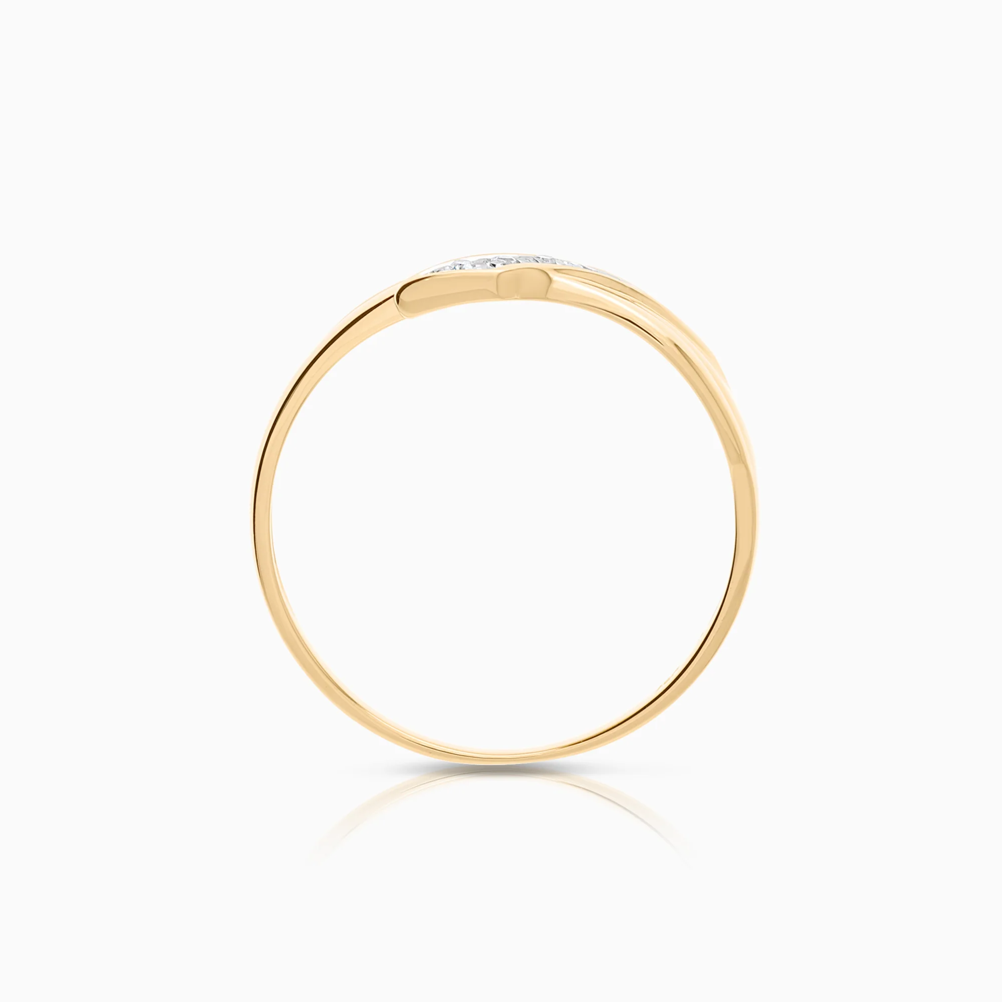 Diamond Ring 0.02ct 18K Gold - Image 2