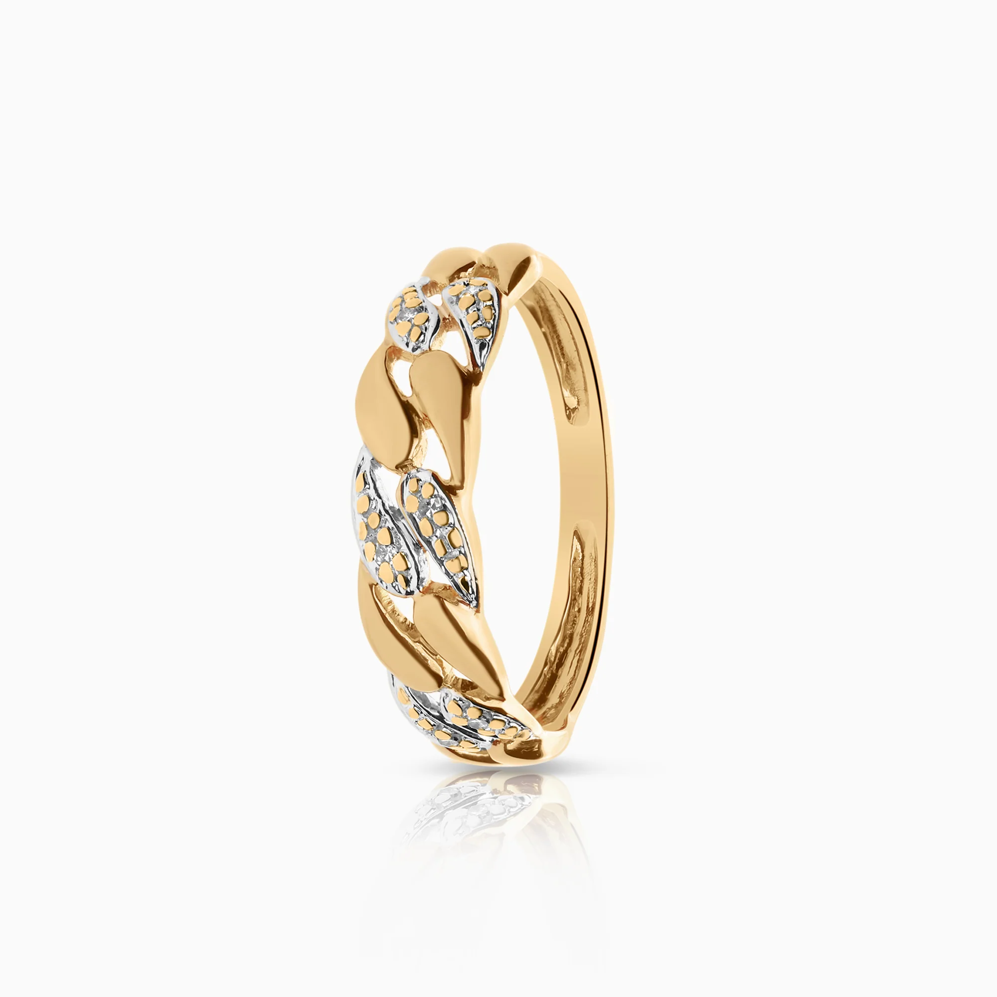 Diamond ring 0.03ct 18K gold