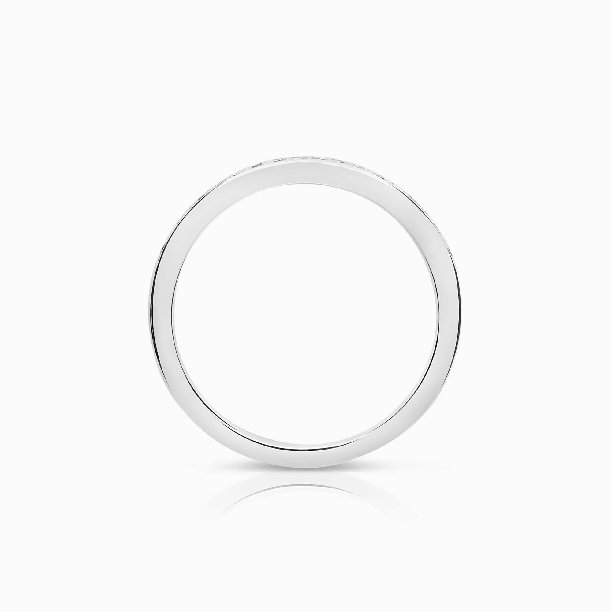 Diamond ring 0.13ct 18K white gold - Image 2
