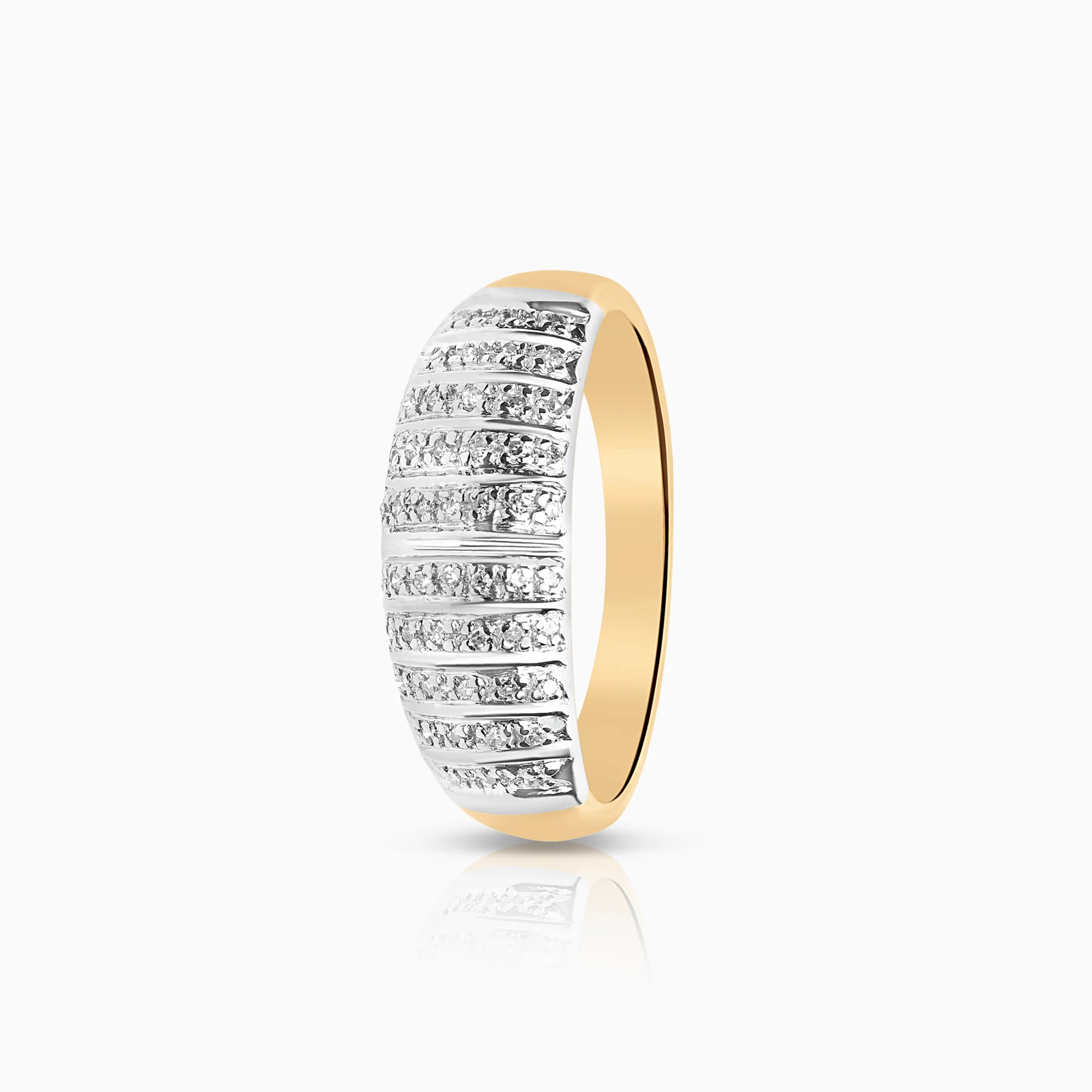 Diamond ring 0.15ct 18K gold