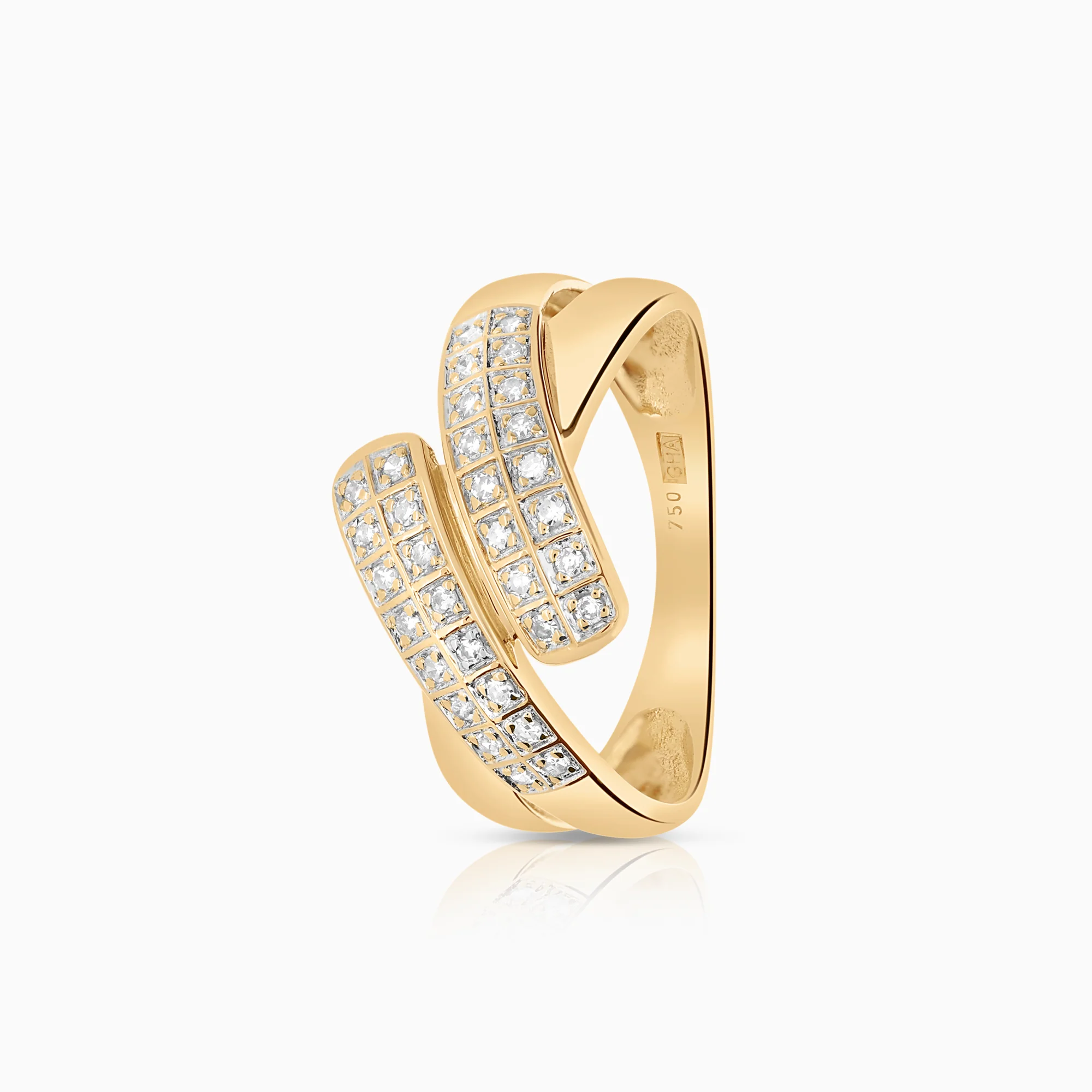 Diamond ring 0.15ct 18K gold
