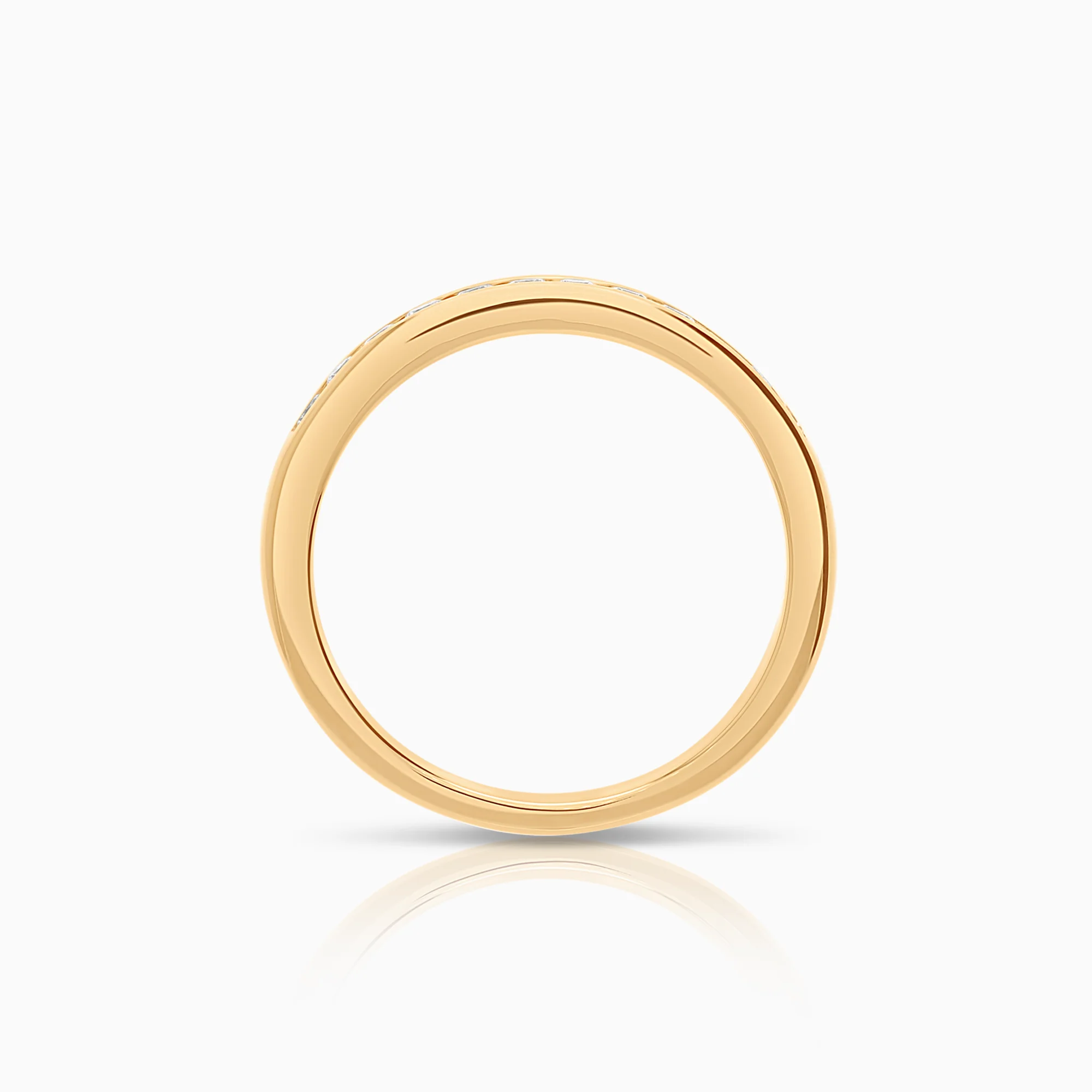 Diamond ring 0.18ct 18K gold - Image 2