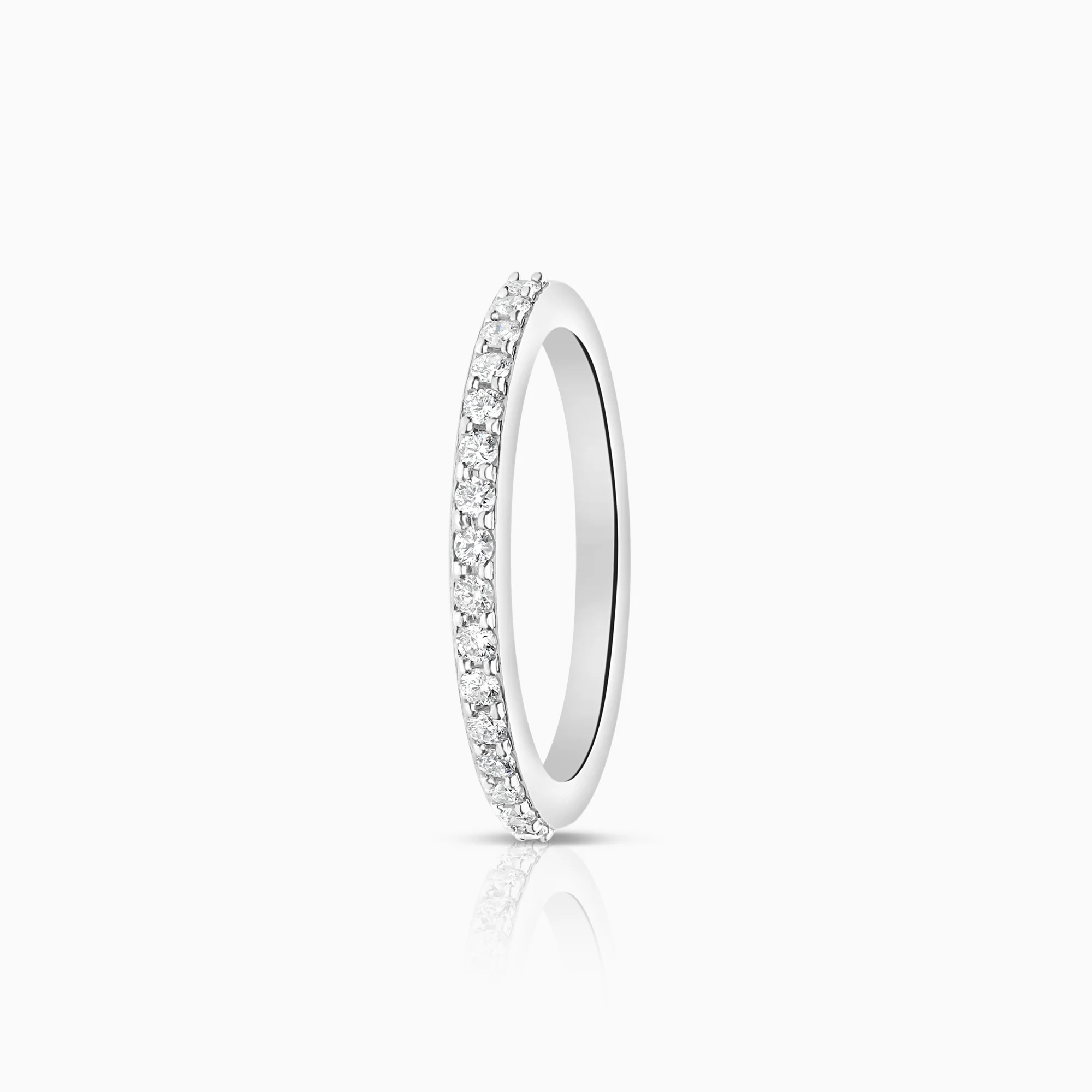Eternity Ring 0.19ct 18K white gold