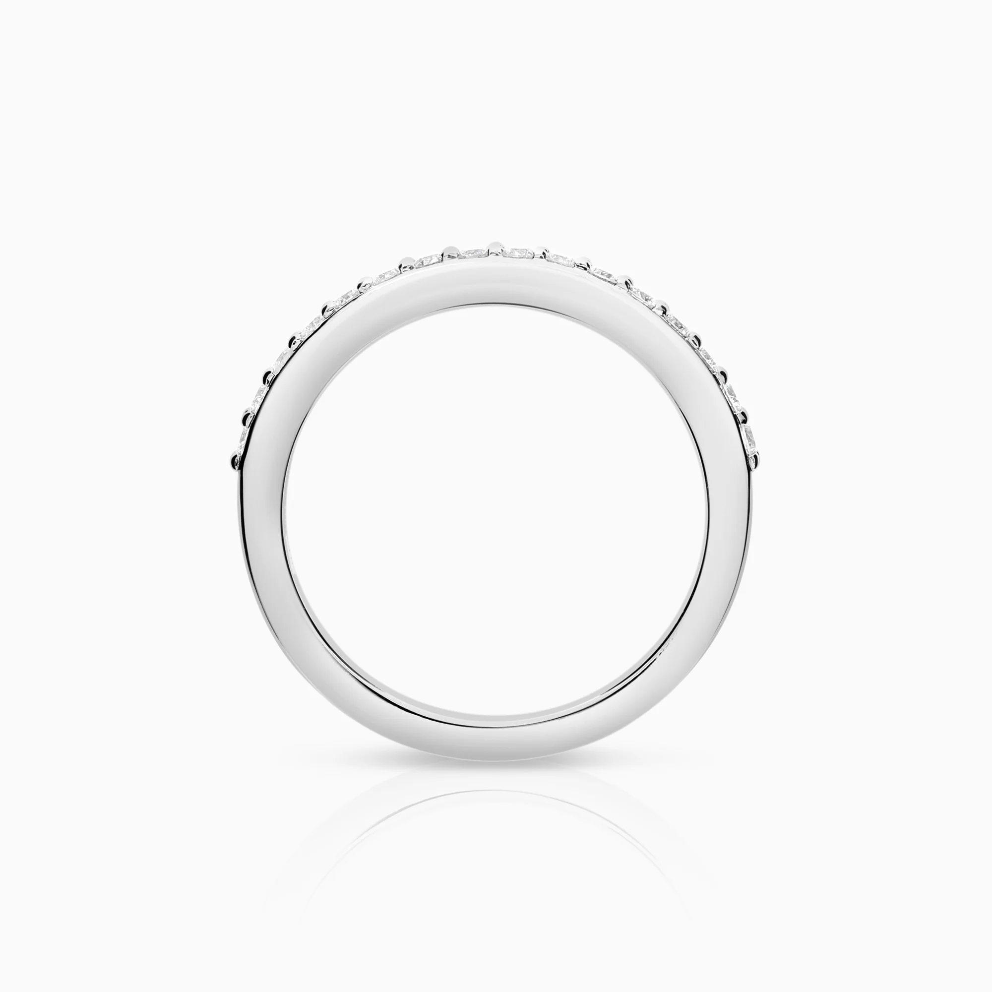 Eternity Ring 0.19ct 18K white gold - Image 2