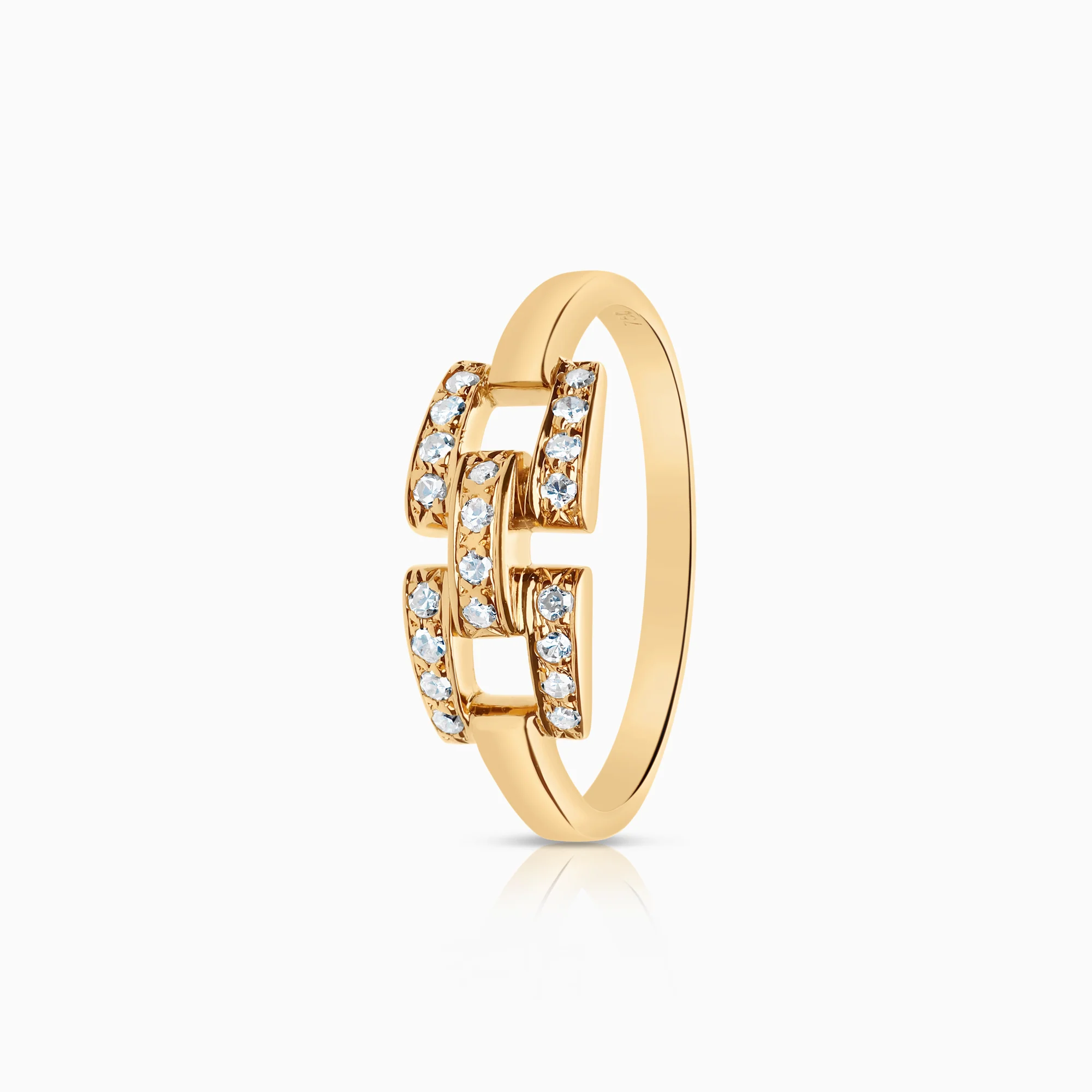 Diamond ring 0.20ct 18K gold