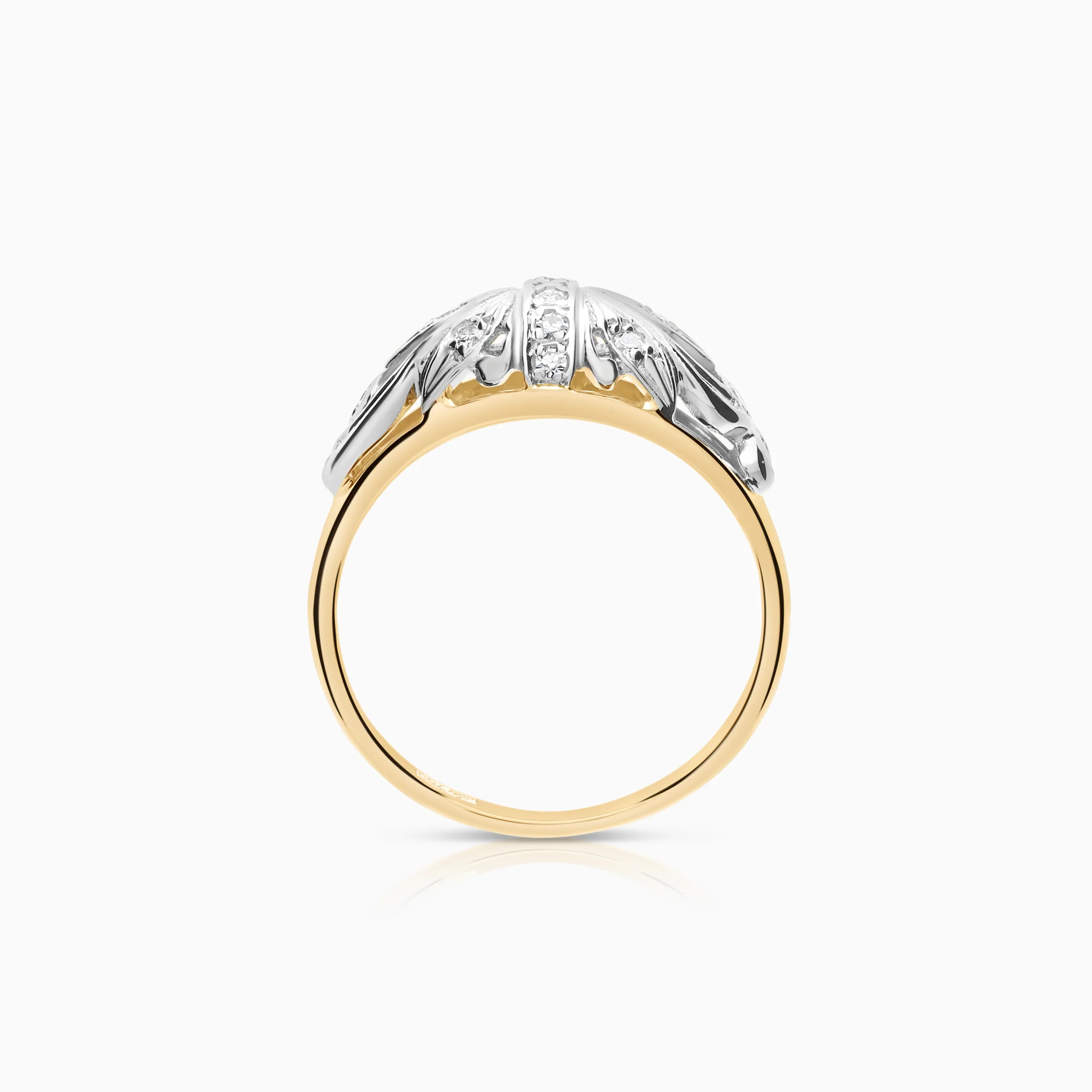 Diamond Ring 0.21ct 18K Gold - Image 2