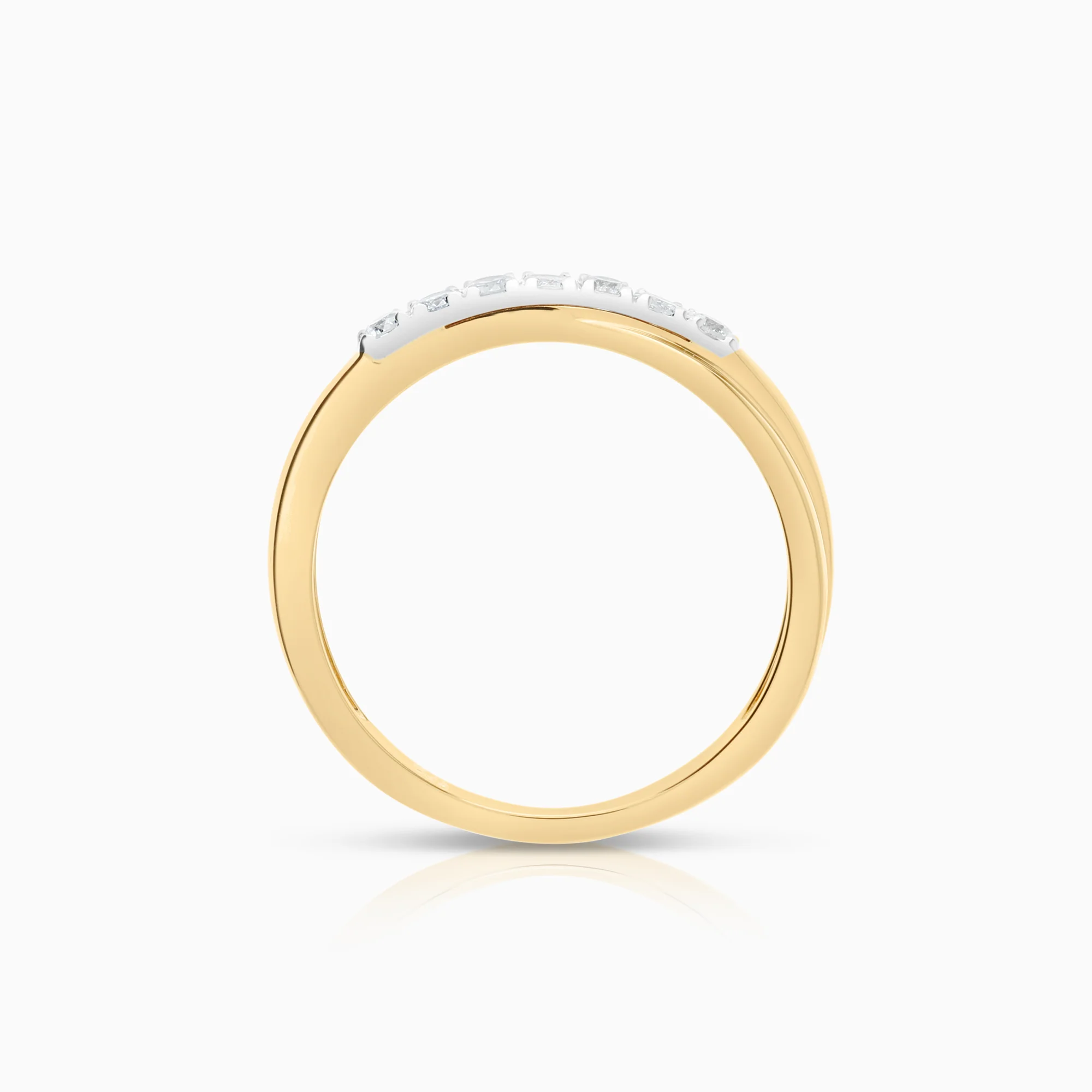 Diamond Ring 0.21ct 18K Gold - Image 2