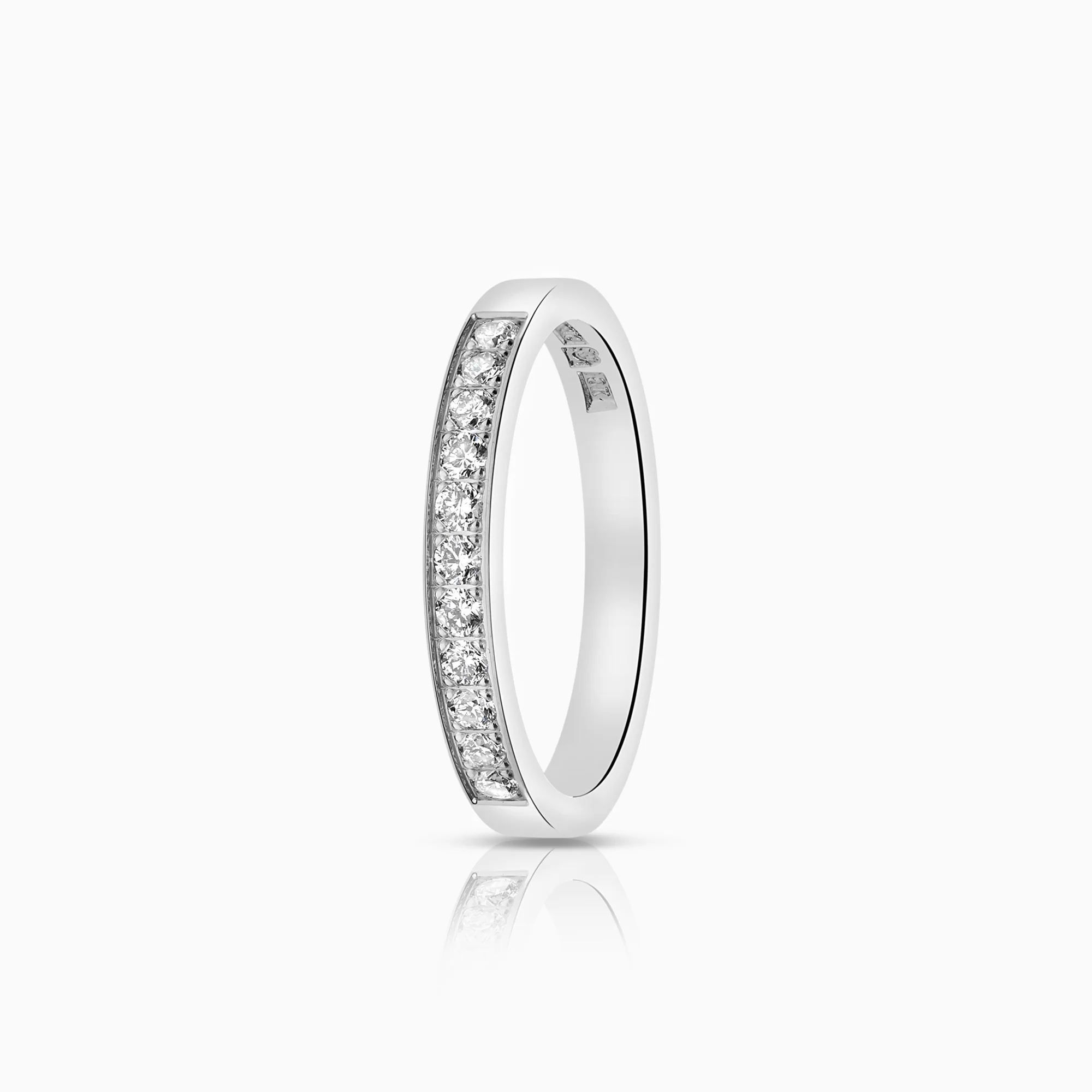 Diamond ring 0.22ct 18K white gold